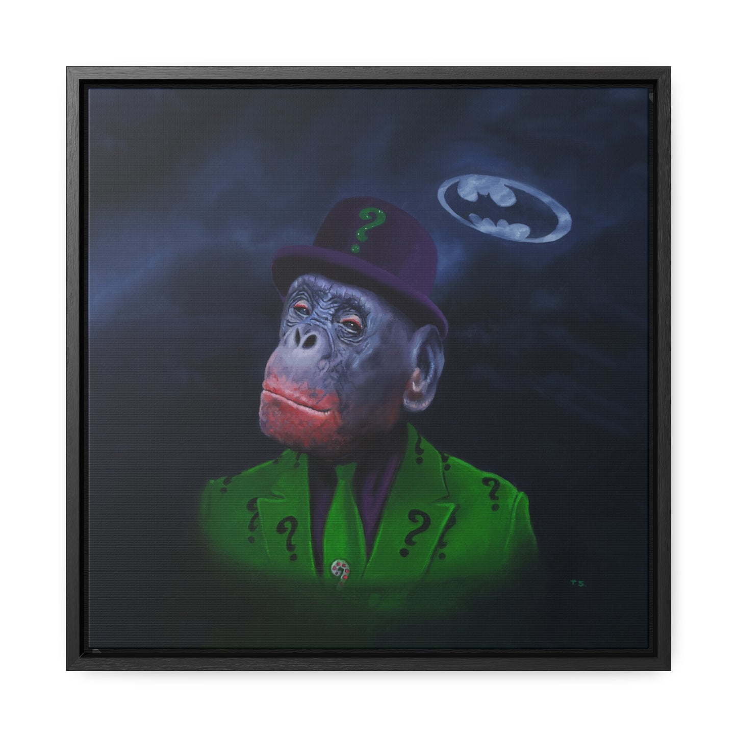 Tony South: "Riddle Me This" - Framed Canvas Reproduction