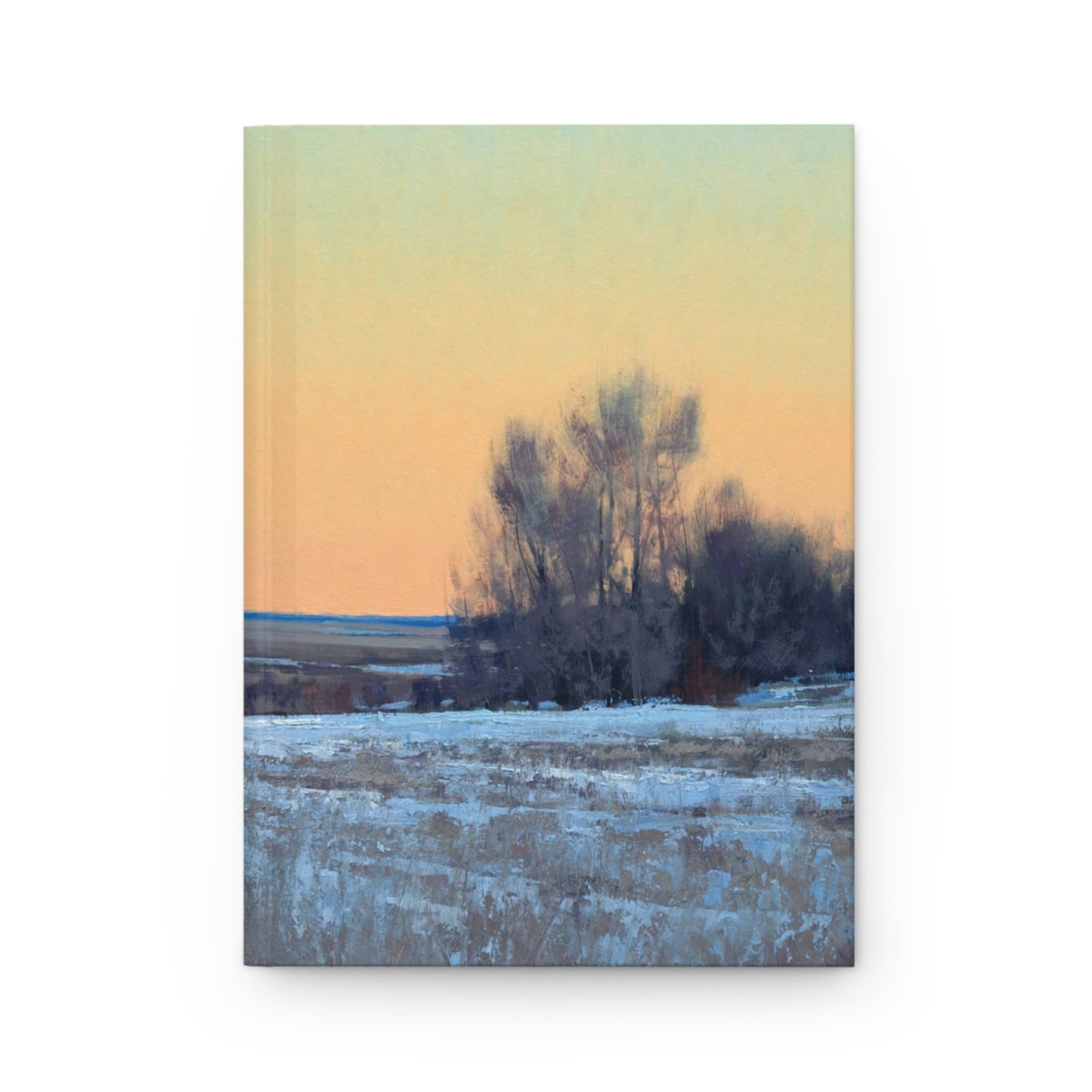 Ben Bauer: "Late Afternoon in March, Lowry, MN" - Hardcover Journal Matte