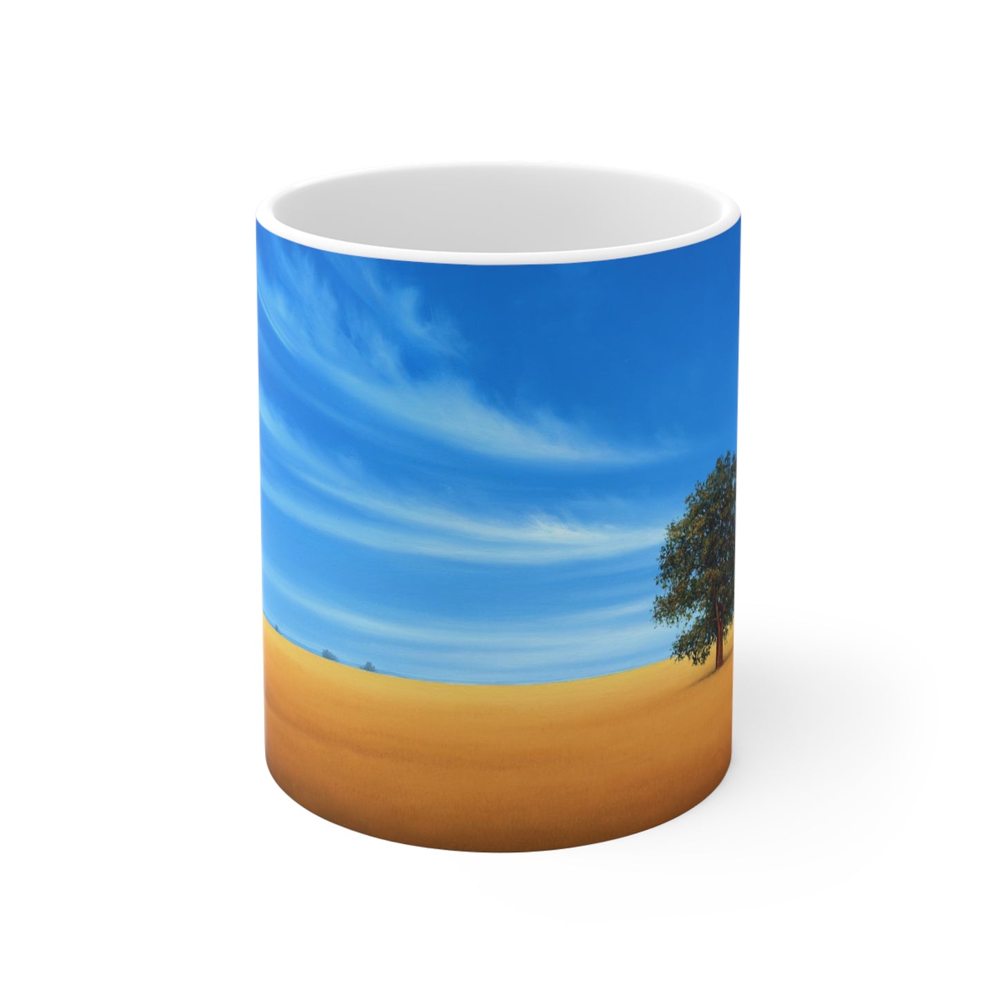 Gail Descoeurs: "Field of Gold" Ceramic Mug (11oz\15oz\20oz)