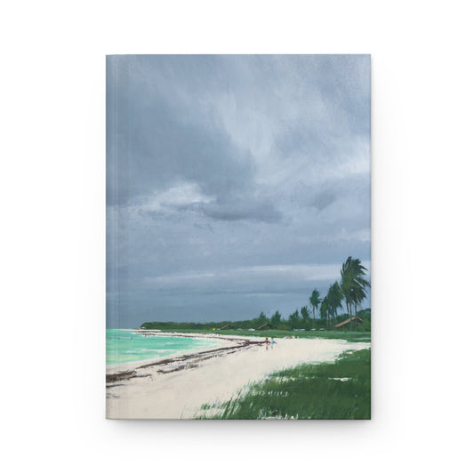 Ben Bauer: "Sandspur Beach, Florida" - Hardcover Journal Matte