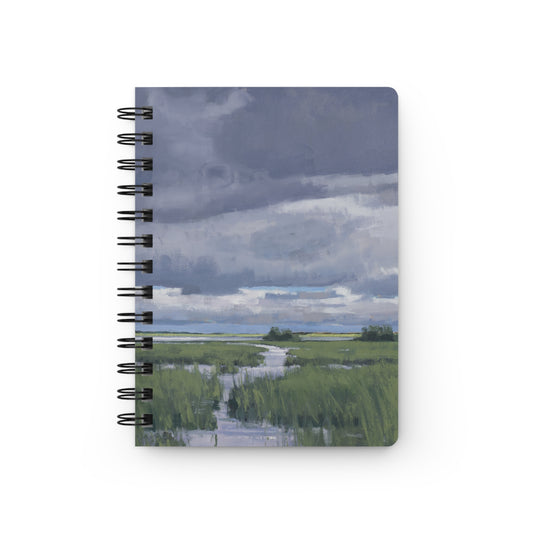 Ben Bauer: "May Storm over Glacial Lake" - Spiral Bound Journal