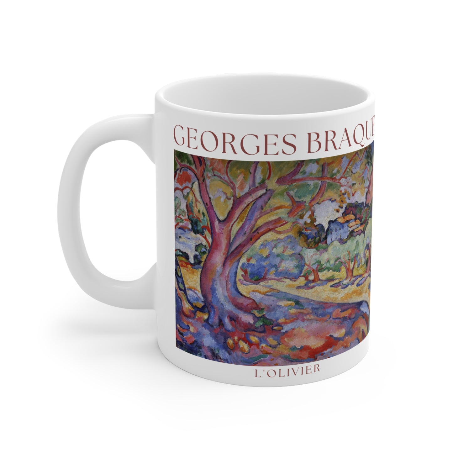 Georges Braque: "L'Olivier" Ceramic Mug (11oz\15oz\20oz)