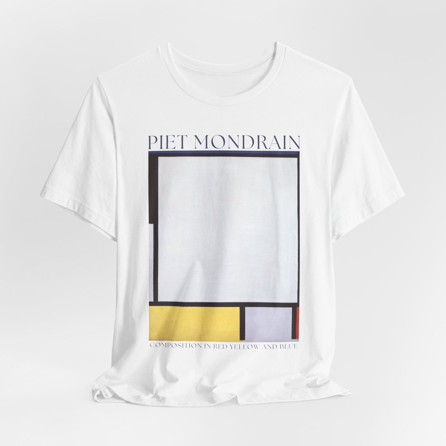 Piet Mondrian: "Composition in Red, Yellow, and Blue" Graphic T