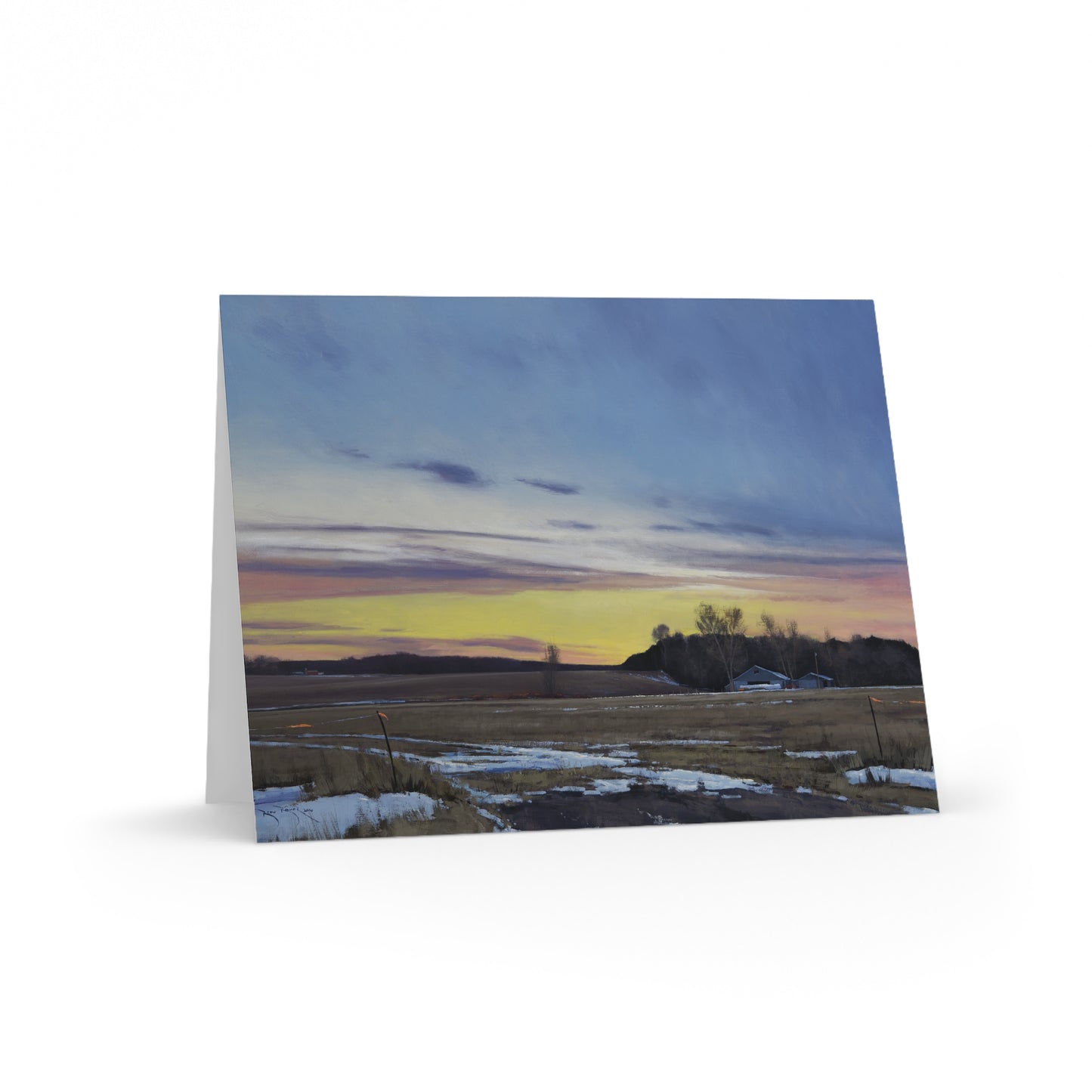 Ben Bauer: "St. Croix Valley Sunset" - Greeting Cards (8, 16, and 24 pcs)