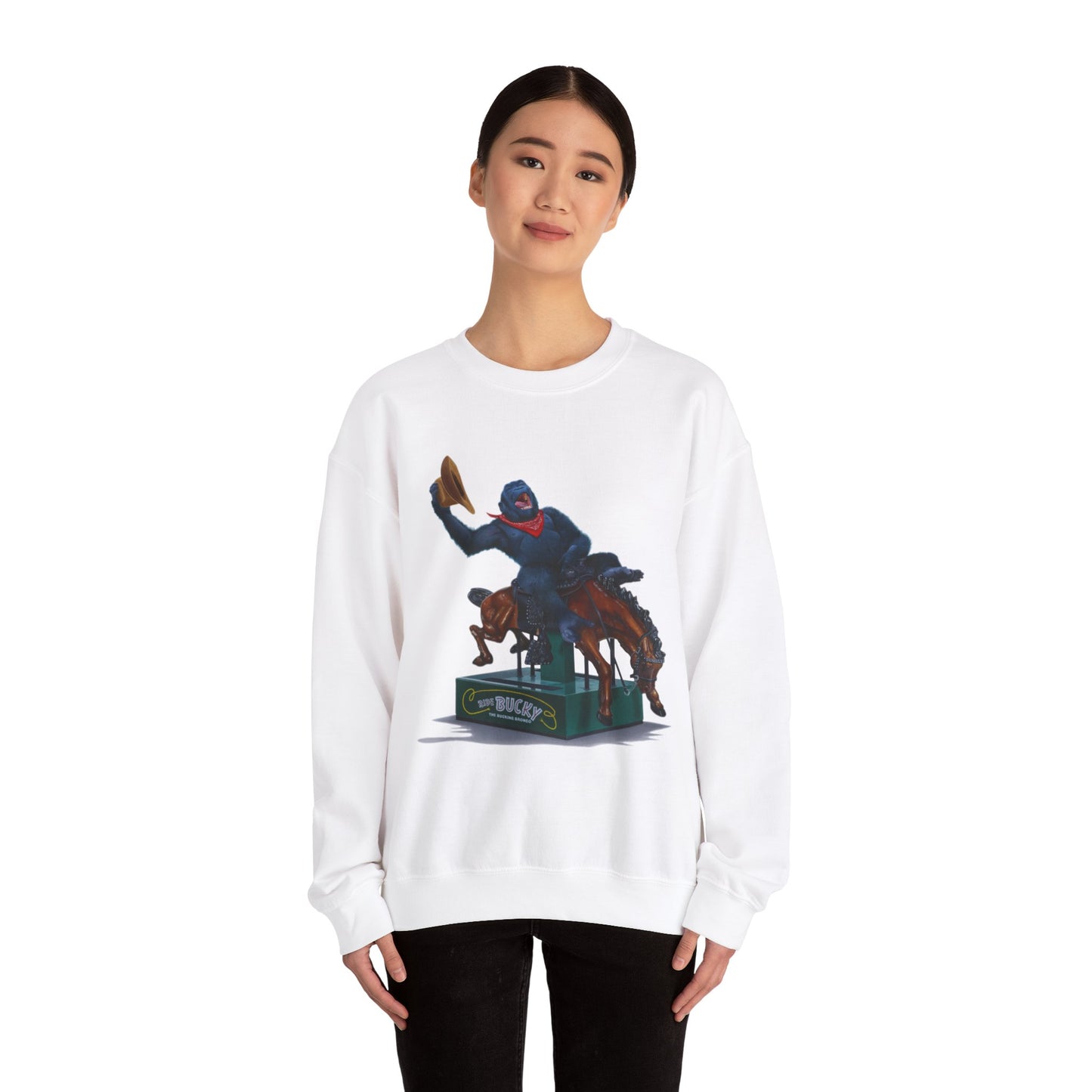 Tony South: "Bronc" Crewneck Sweatshirt