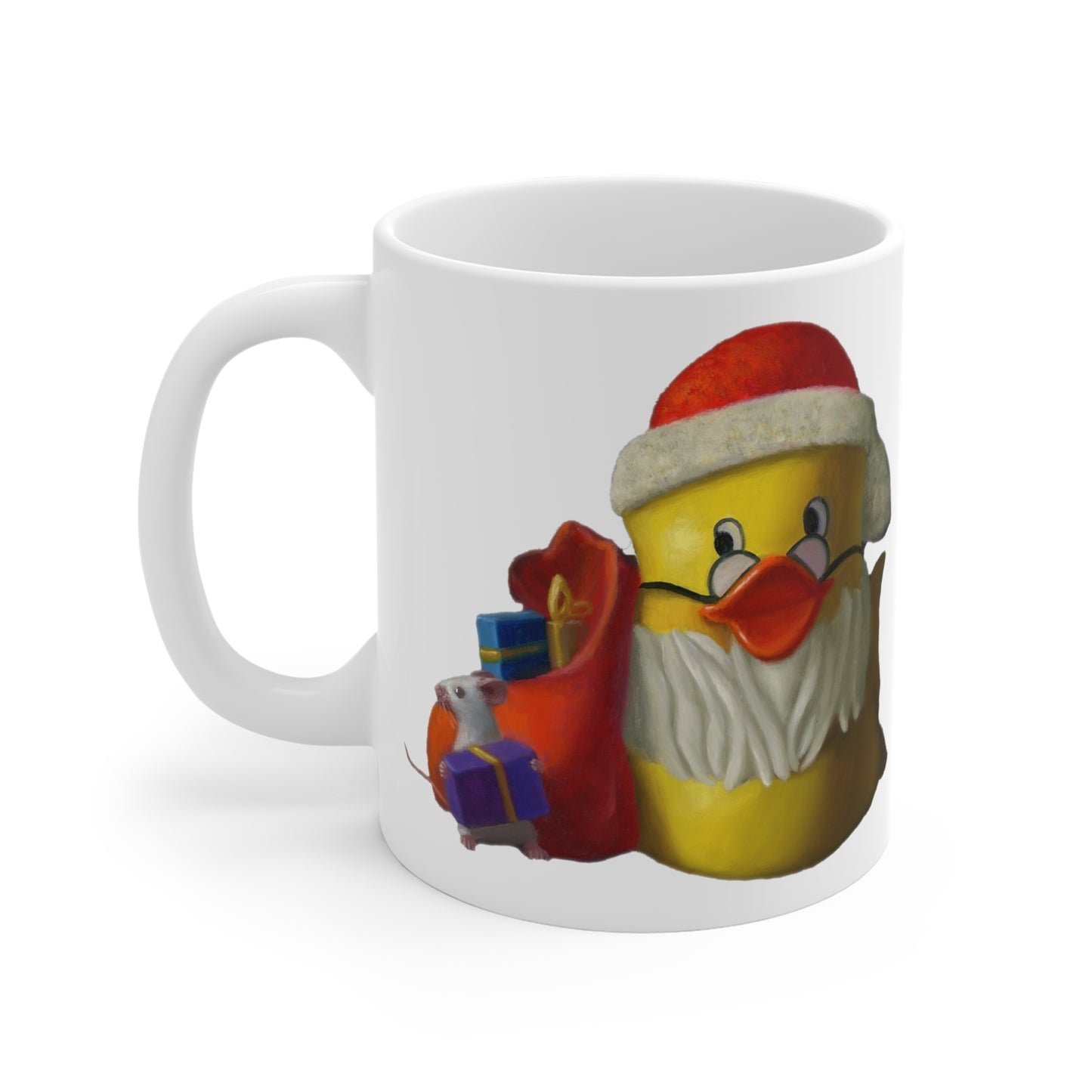 Stuart Dunkel: "Santa's Helper" Ceramic Mug (11oz\15oz\20oz)