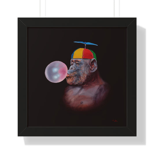 Tony South: "Inflate" Framed Poster
