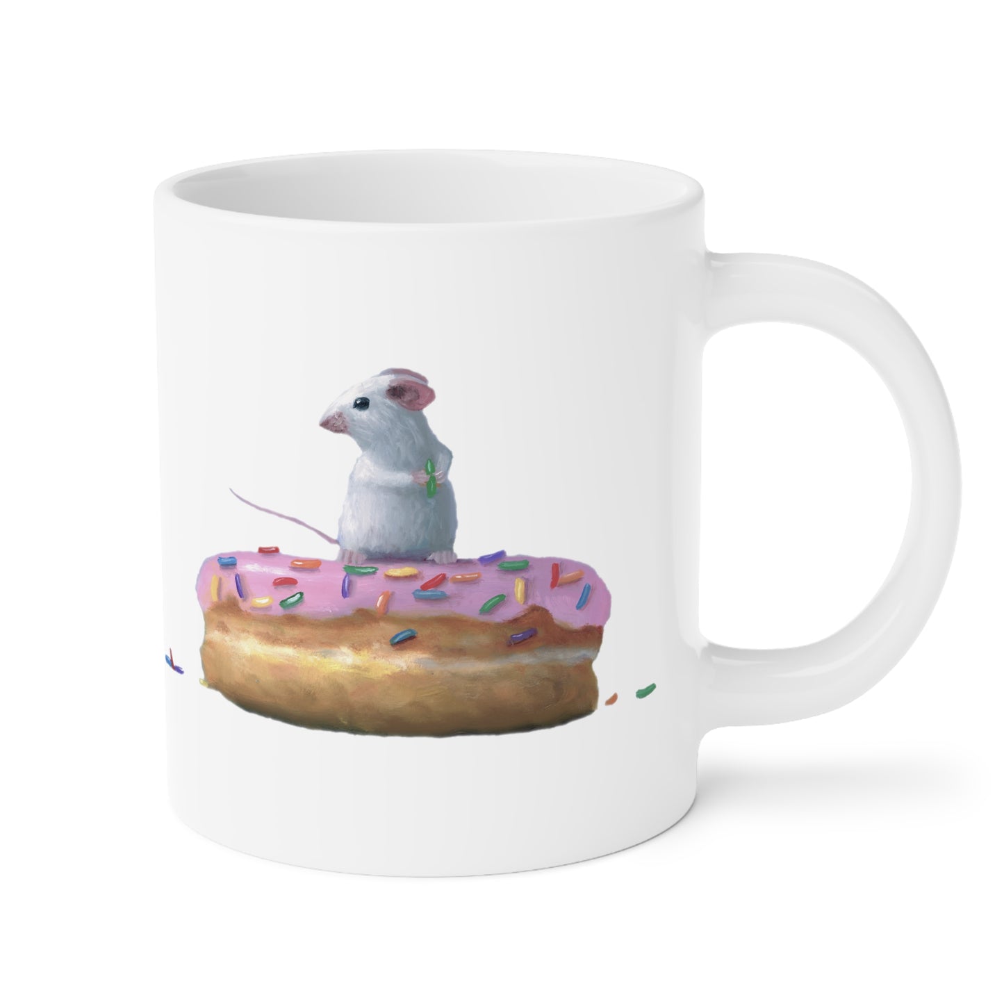 Stuart Dunkel: "Conquered Donut" Ceramic Mug (11oz\15oz\20oz)