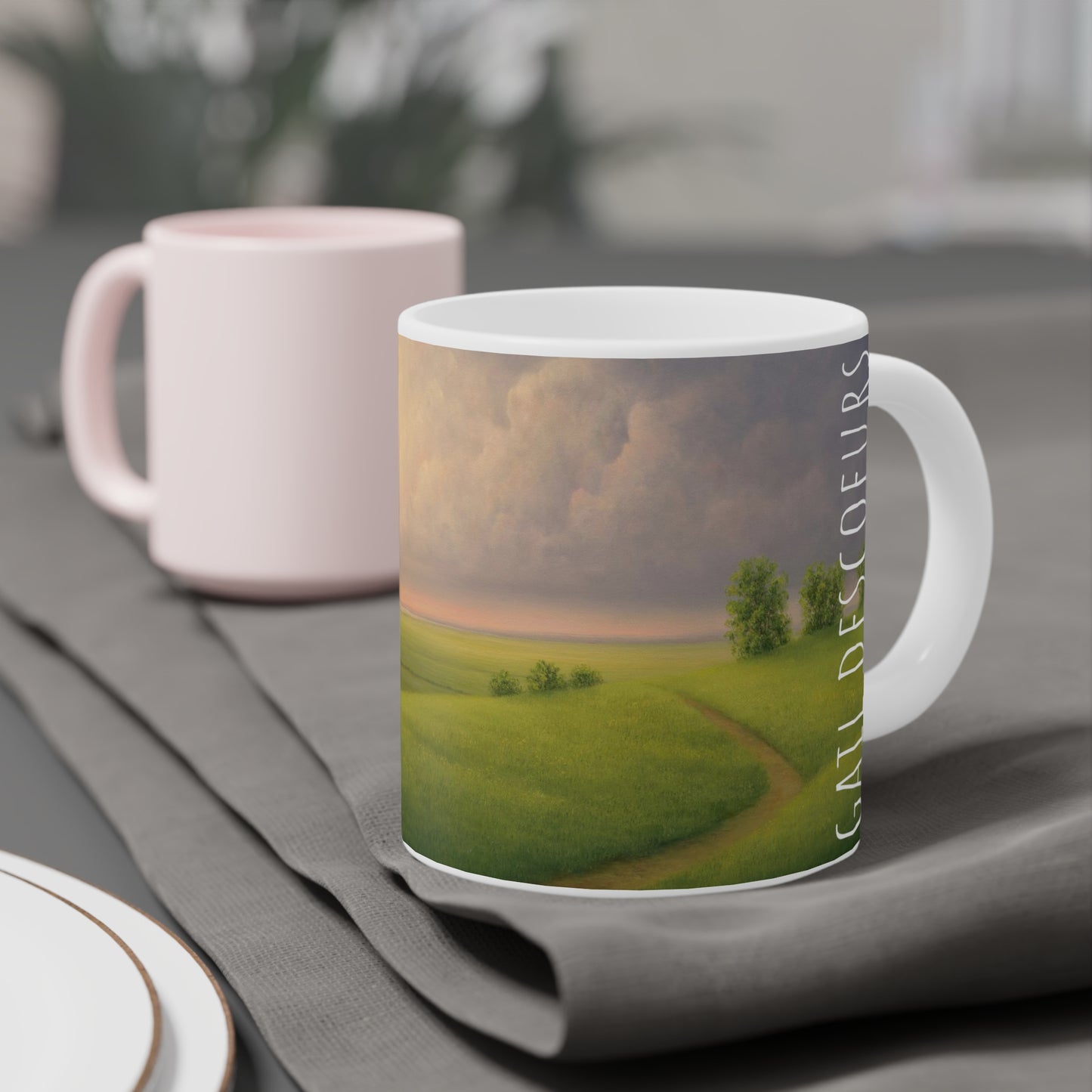 Gail Descoeurs: "Passage" Ceramic Mug (11oz\15oz\20oz)