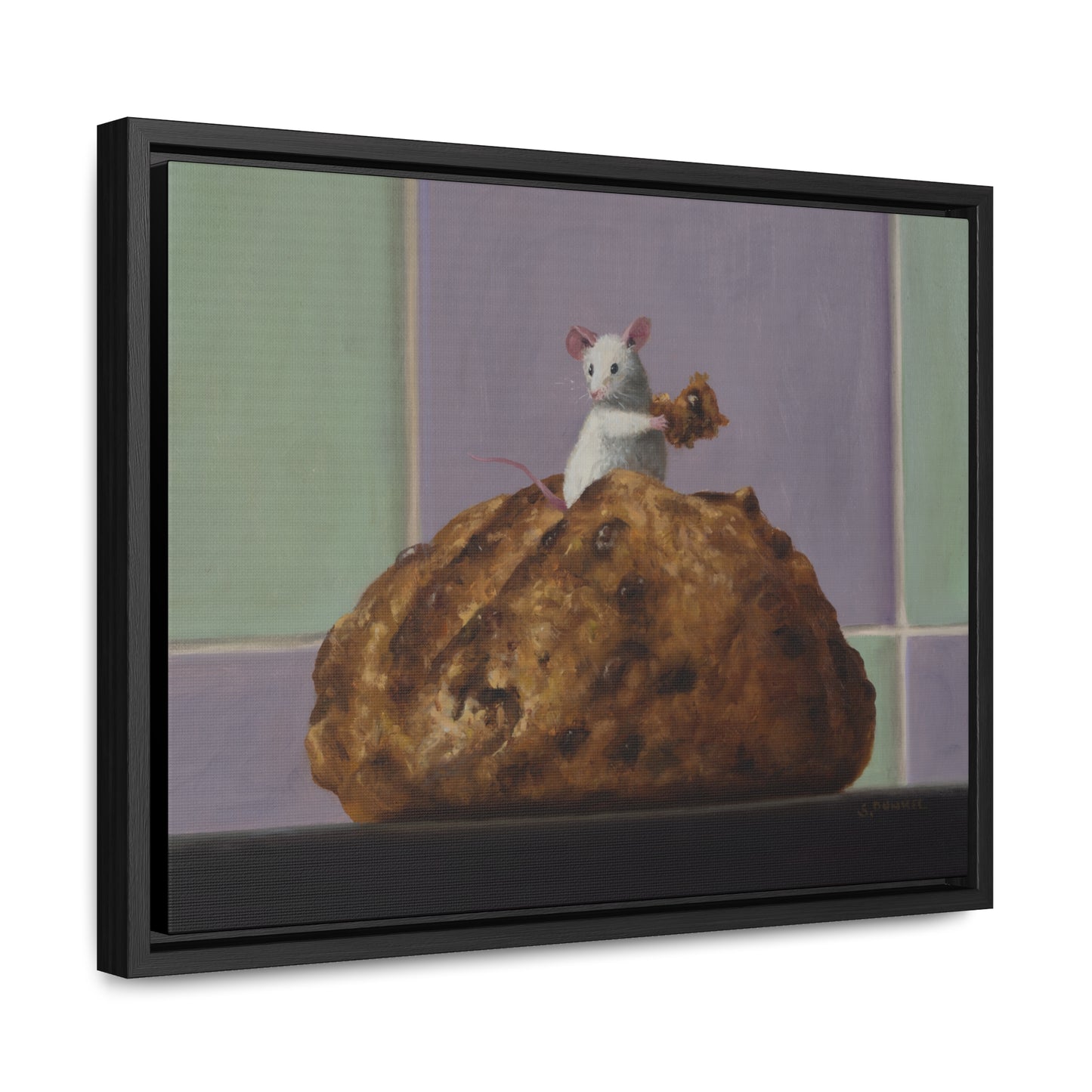 Stuart Dunkel: "Loafer" - Framed Canvas Reproductions