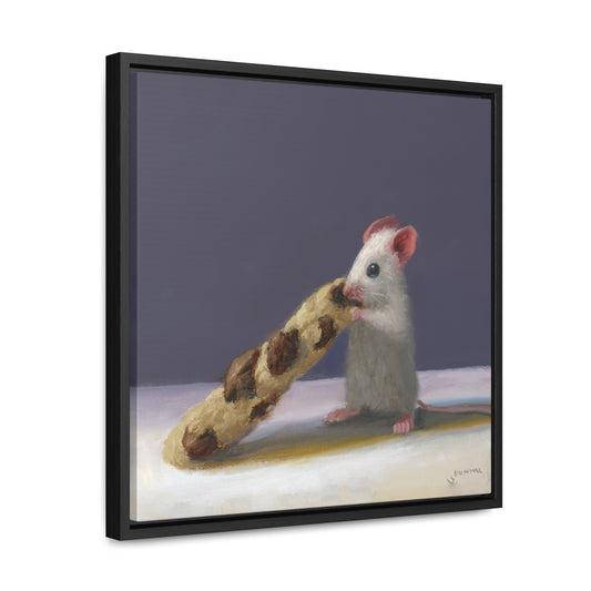 Stuart Dunkel: "Best Cookie" - Framed Canvas Reproduction