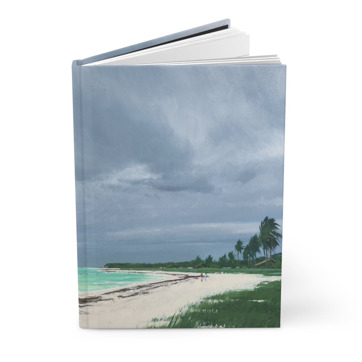 Ben Bauer: "Sandspur Beach, Florida" - Hardcover Journal Matte