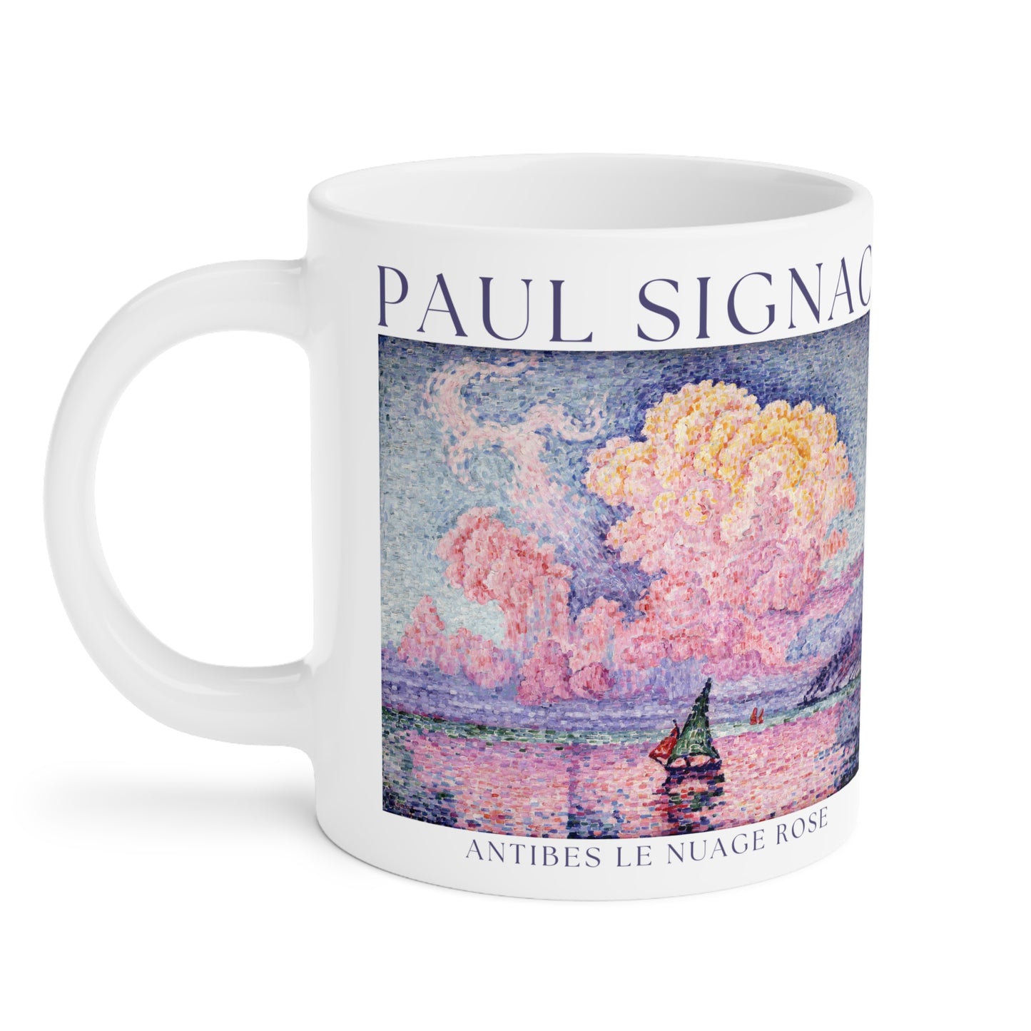 Paul Signac: "Antibes Le Nuage Rose" Ceramic Mug (11oz\15oz\20oz)