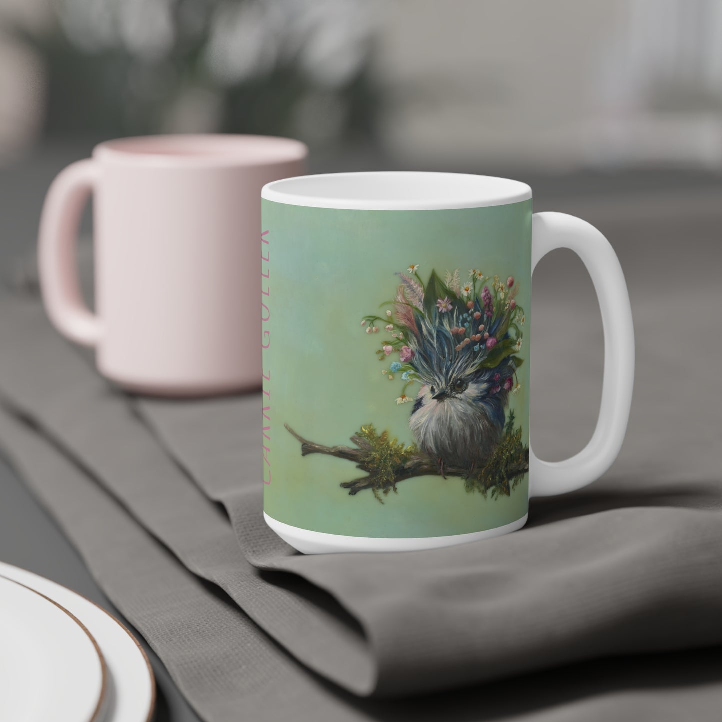 Carrie Goller: "Griffin" Ceramic Mug (11oz\15oz\20oz)