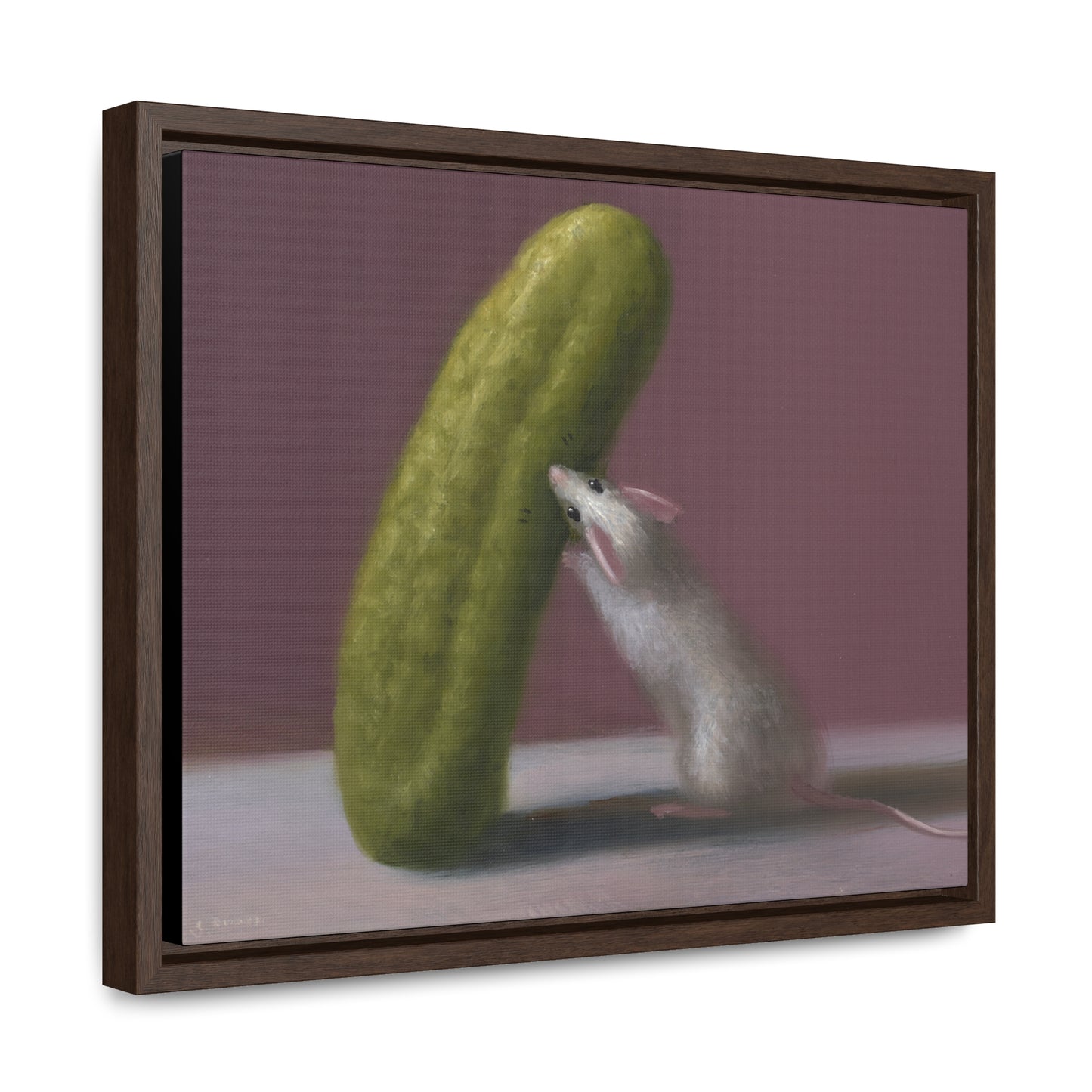 Stuart Dunkel: "Pickled" - Framed Canvas Reproduction