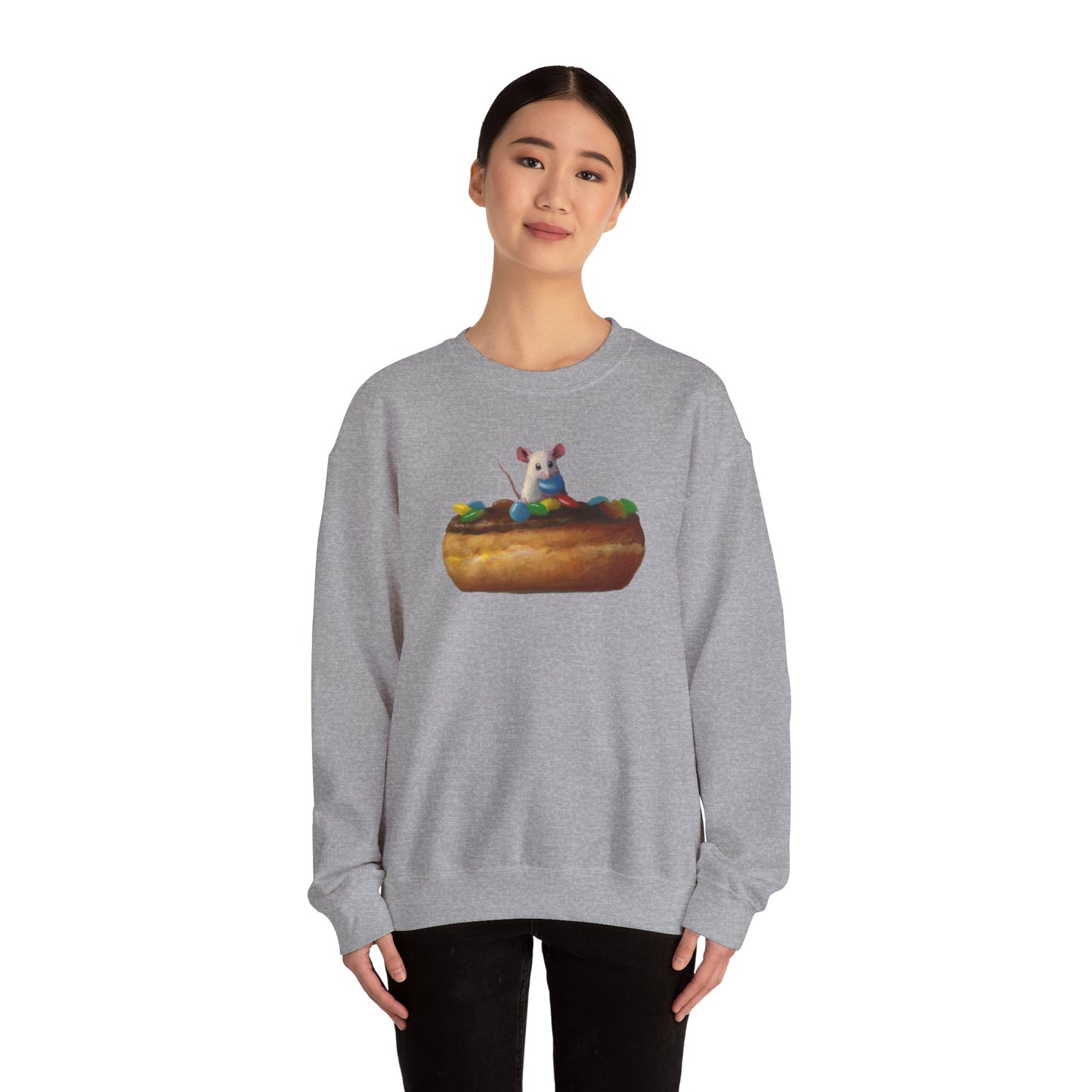 Stuart Dunkel: "Best Donut" - Crewneck Sweatshirt