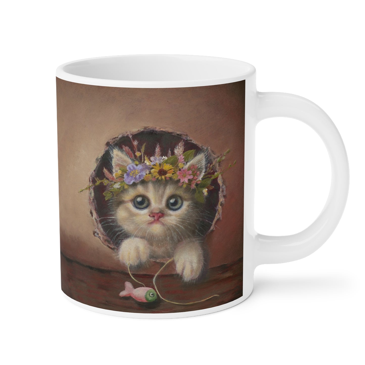 Carrie Goller: "Brutus" Ceramic Mug (11oz\15oz\20oz)