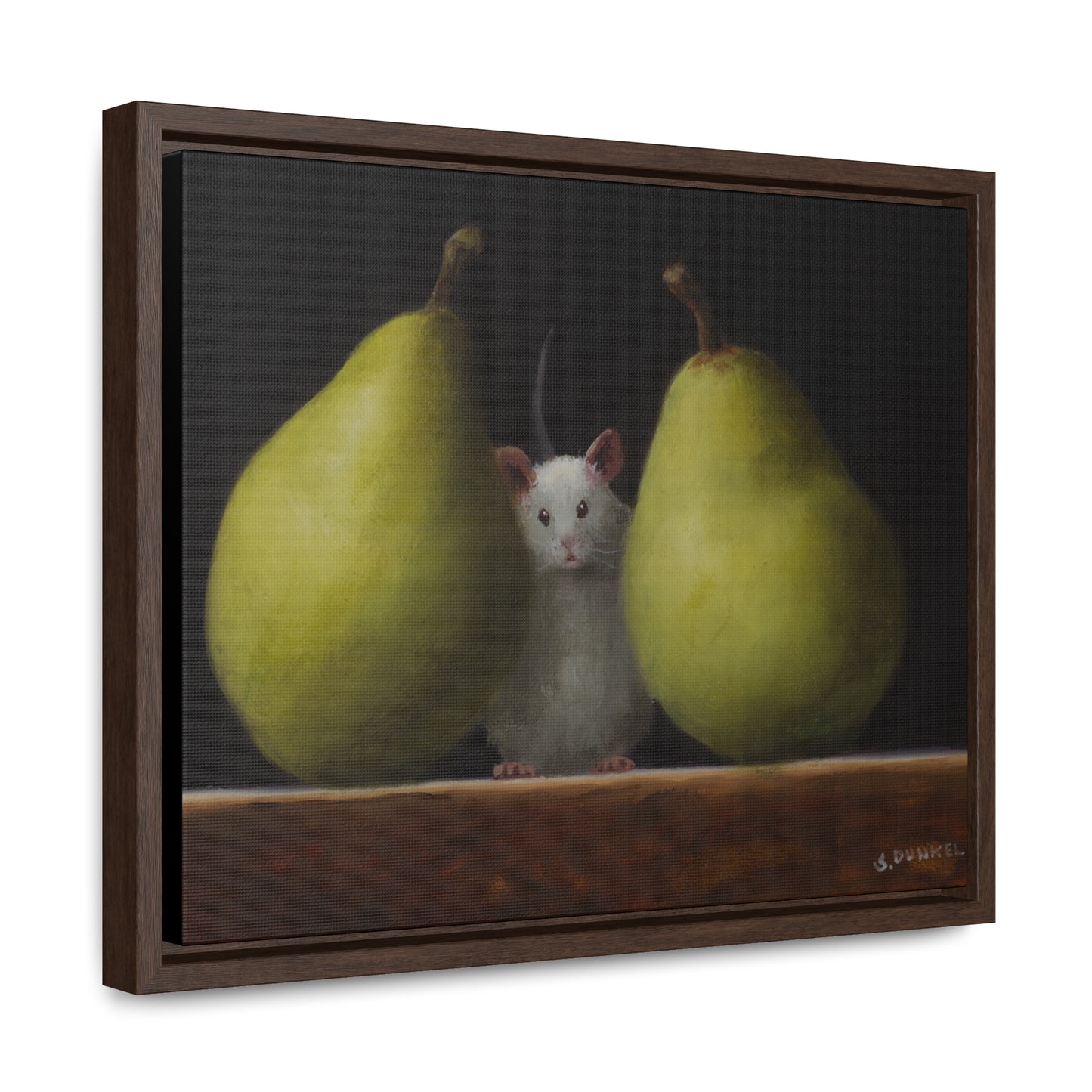 Stuart Dunkel: "Buddies" - Framed Canvas Reproduction