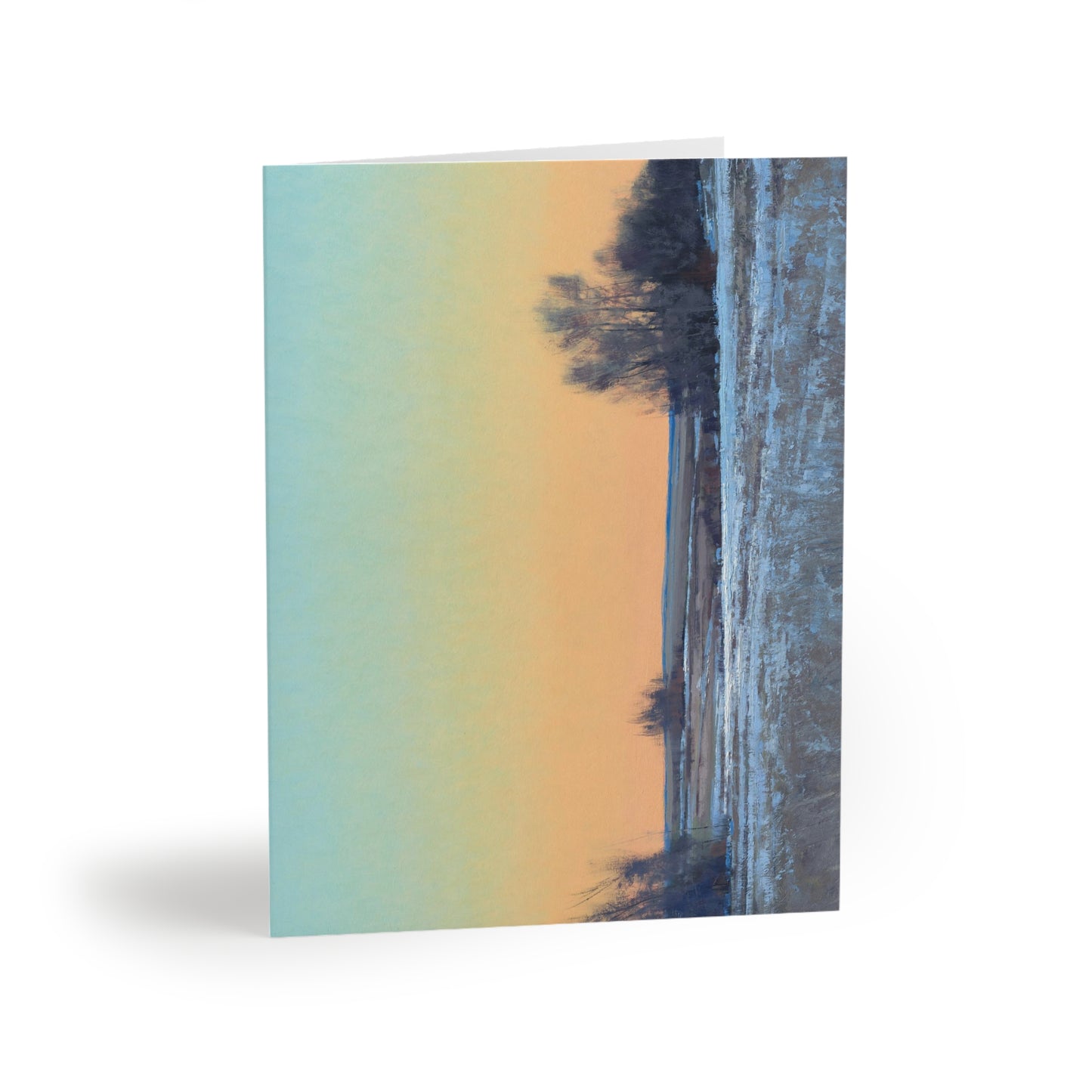 Ben Bauer: "Late Afternoon in March, Lowry, MN" - Greeting Cards (8, 16, and 24 pcs)