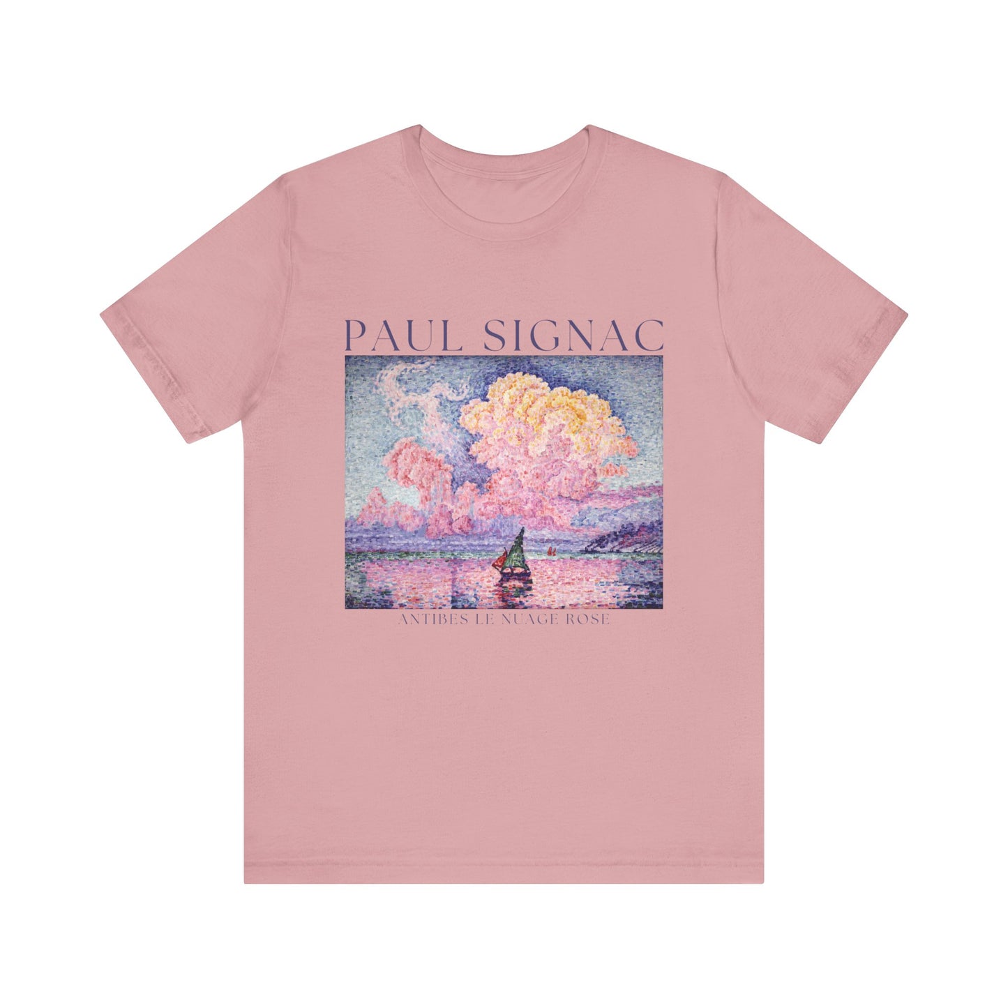 Paul Signac: "Antibes Le Nuage Rose" Graphic T