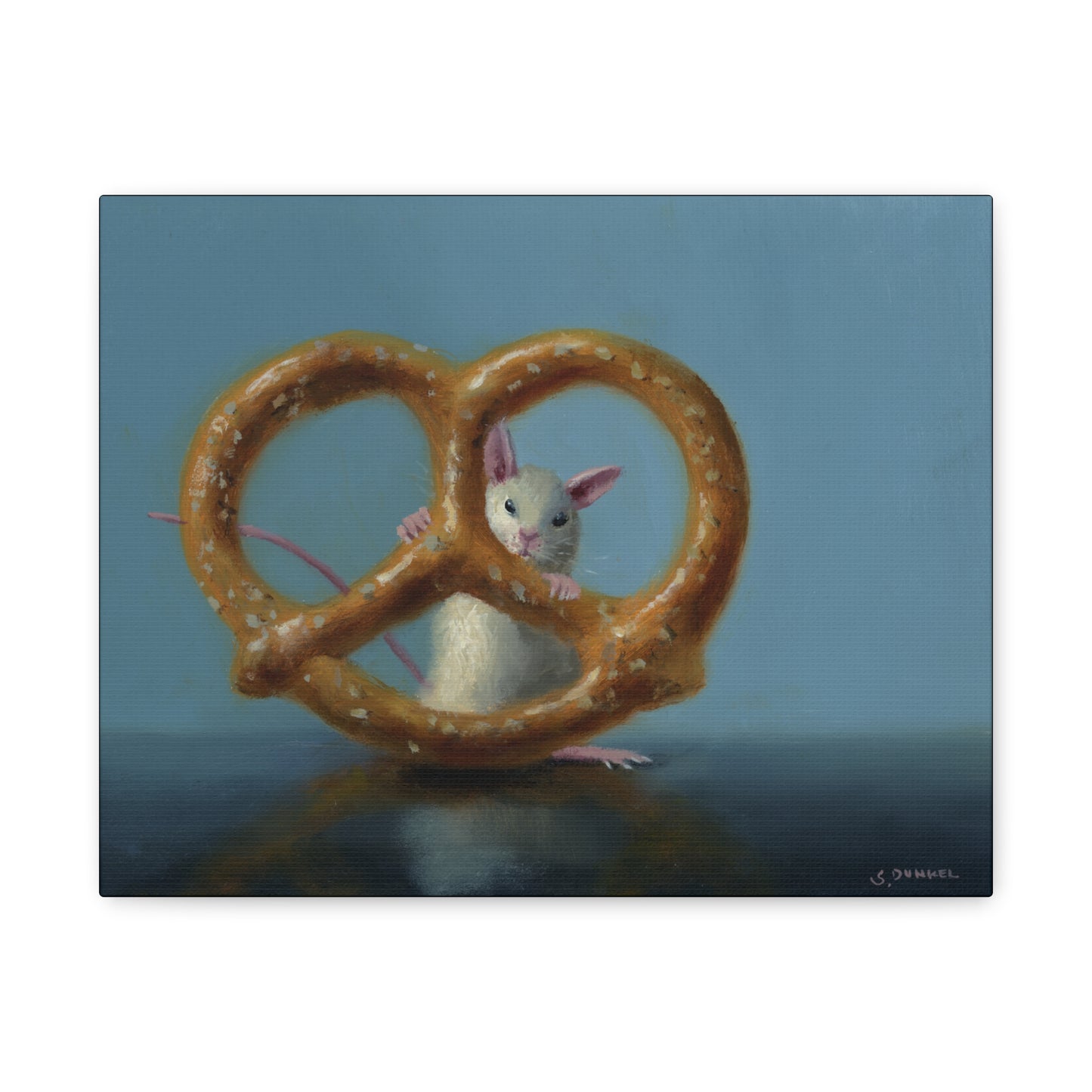 Stuart Dunkel: "Behind Bars" - Canvas Reproduction