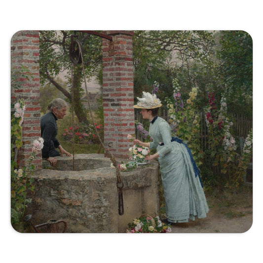 Marie Francois Firmin-Girard: "Un Puits Mitoyen" – Mouse Pad