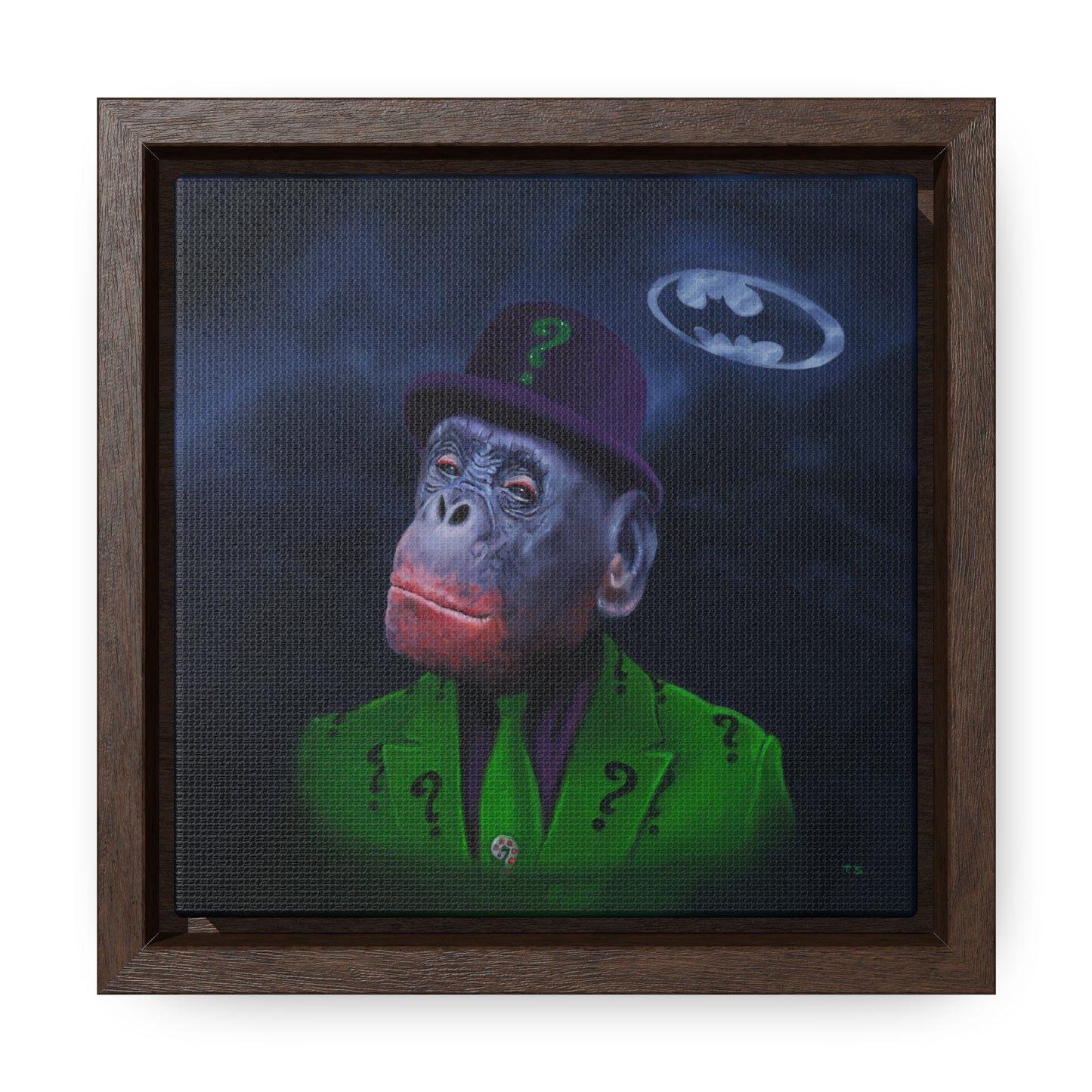 Tony South: "Riddle Me This" - Framed Canvas Reproduction