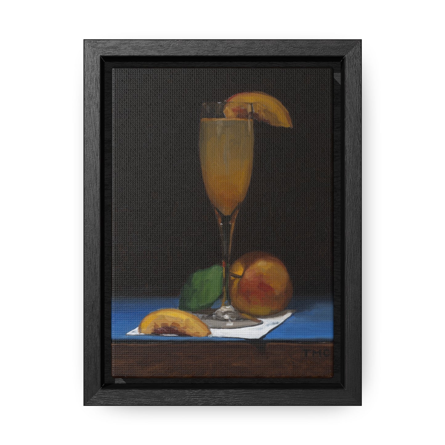 Todd M Casey: "Bellini" - Framed Canvas Reproduction