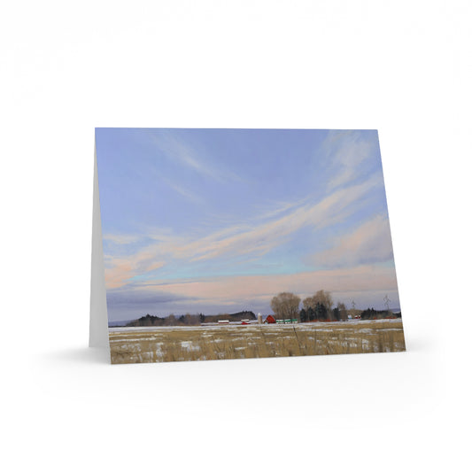 Ben Bauer: "On the way to Fredricksons" - Greeting Cards (8, 16, and 24 pcs)