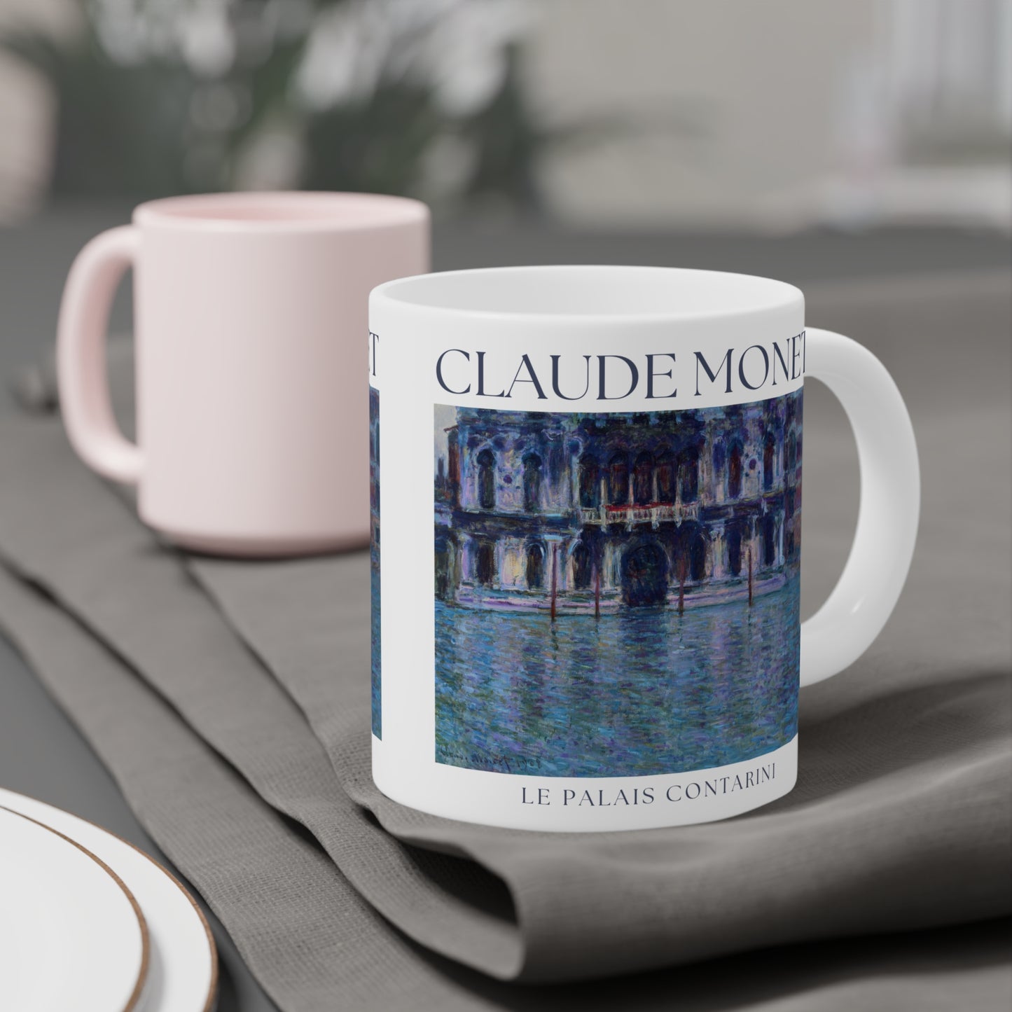 Claude Monet: "Le Palais Contarini" Ceramic Mug (11oz\15oz\20oz)