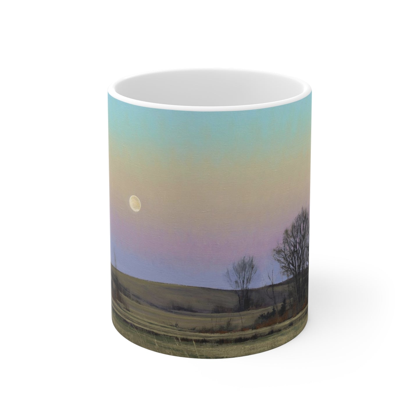 Ben Bauer: "Minnesota Glacial Lakes Area at Dusk" Ceramic Mug (11oz, 15oz, 20oz)