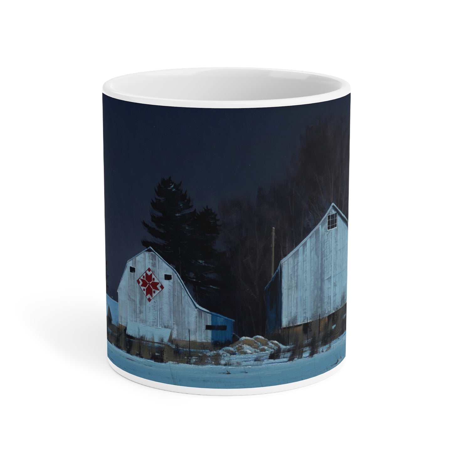 Ben Bauer: "Buffalo County, Nordic Star" Ceramic Mug (11oz, 15oz, 20oz)