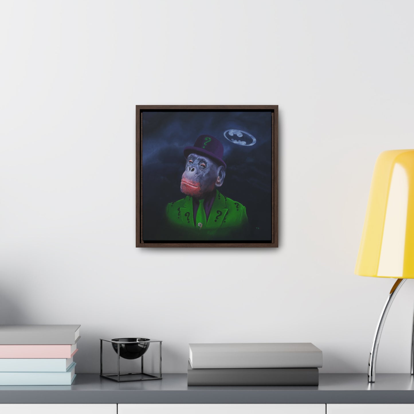 Tony South: "Riddle Me This" - Framed Canvas Reproduction