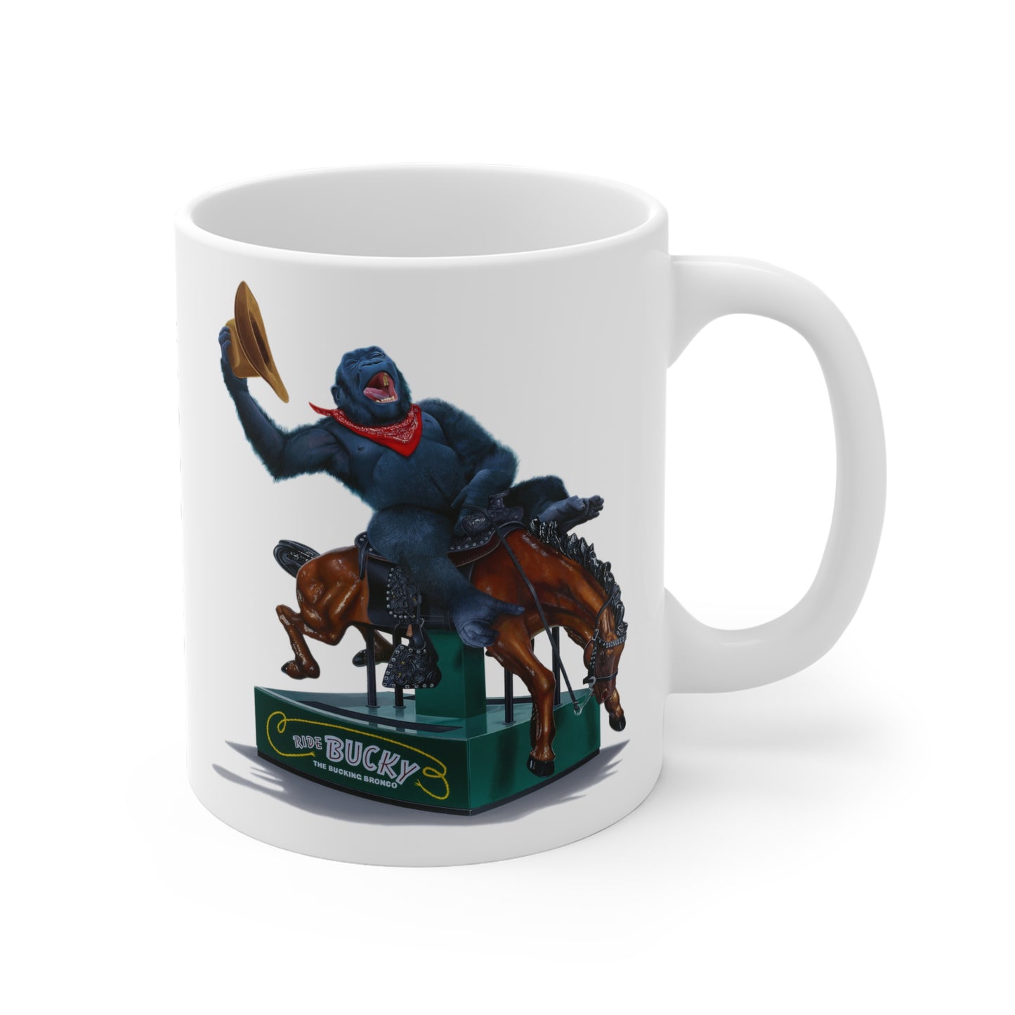 Tony South: "Bronc" Ceramic Mug (11oz\15oz\20oz)