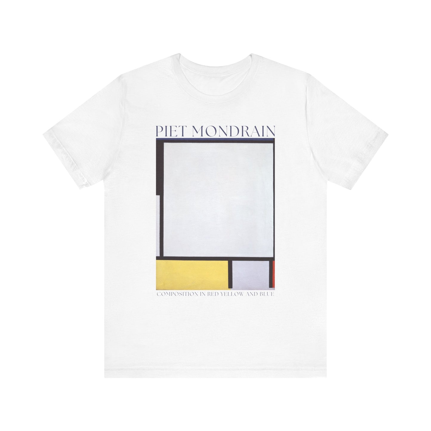 Piet Mondrian: "Composition in Red, Yellow, and Blue" Graphic T