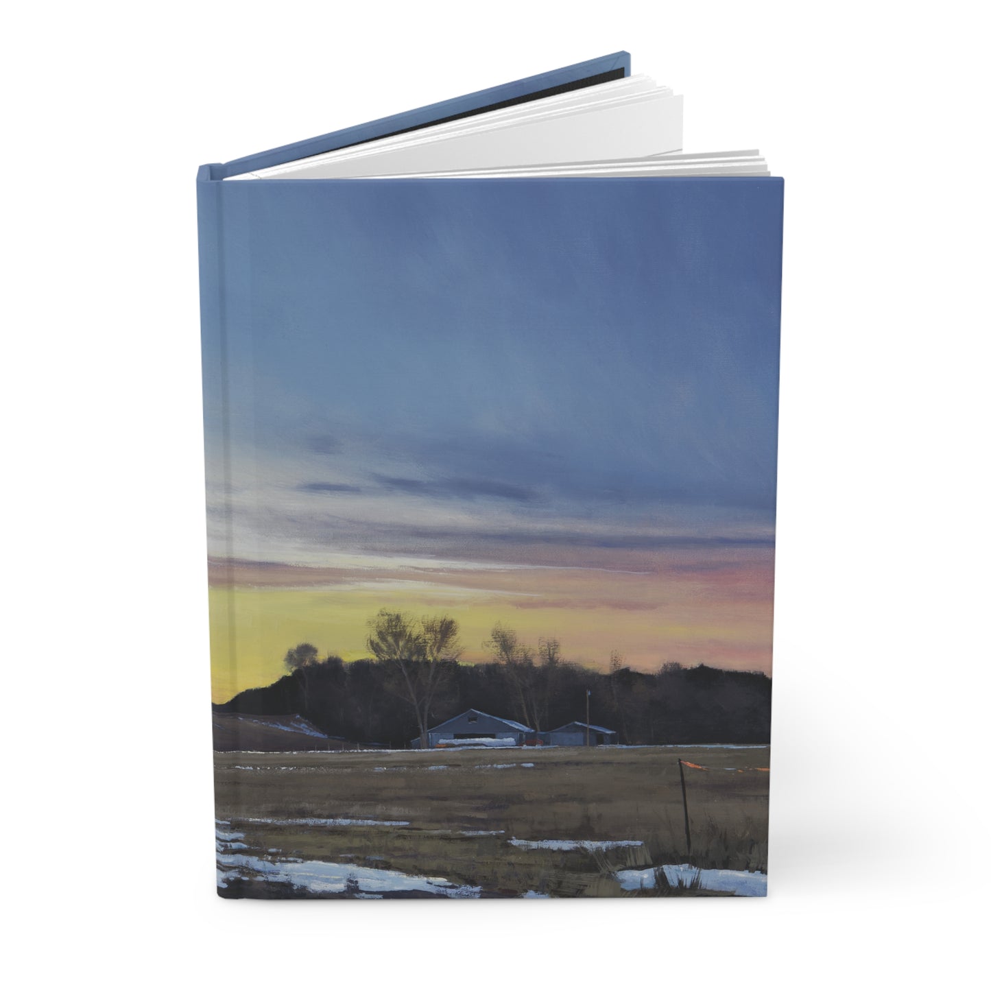 Copy of Ben Bauer: "St. Croix Valley Sunset" - Hardcover Journal Matte