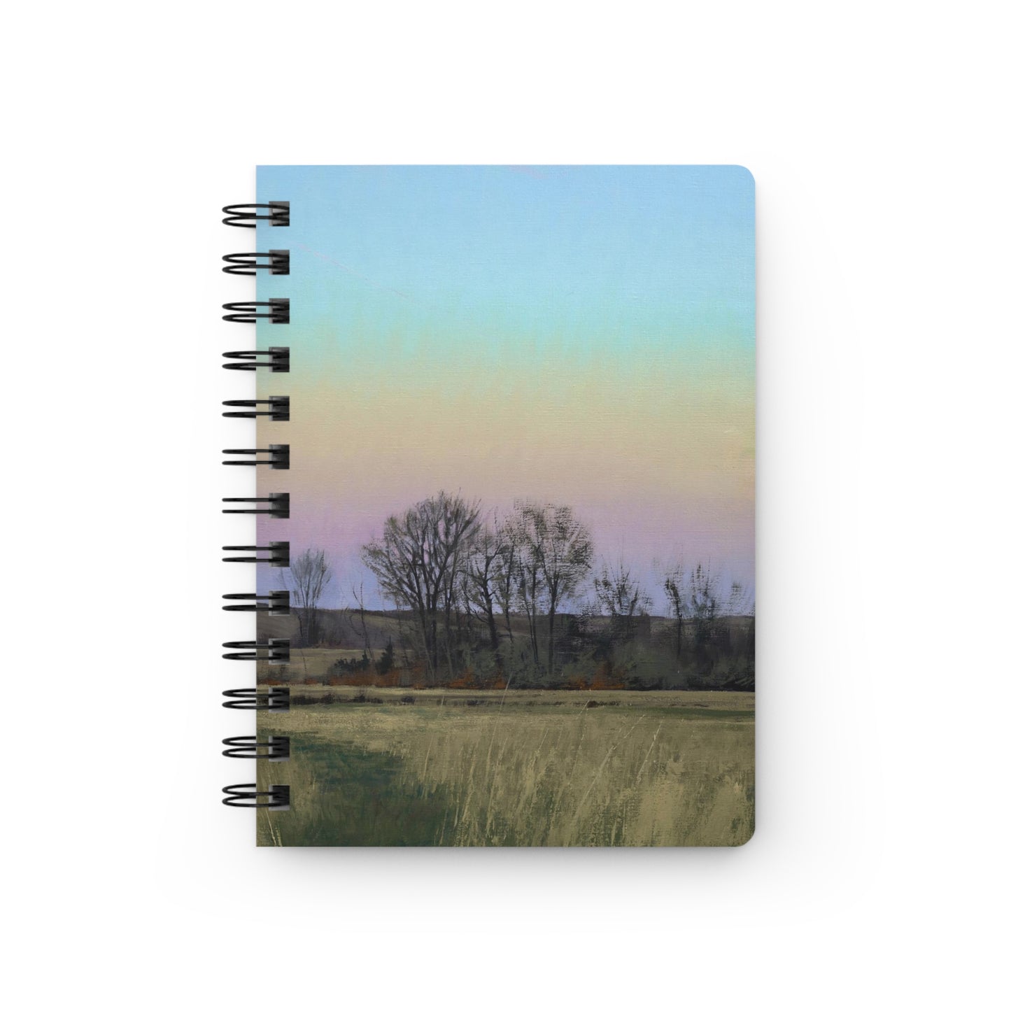 Ben Bauer: "Minnesota Glacial Lake Area at Dusk" - Spiral Bound Journal