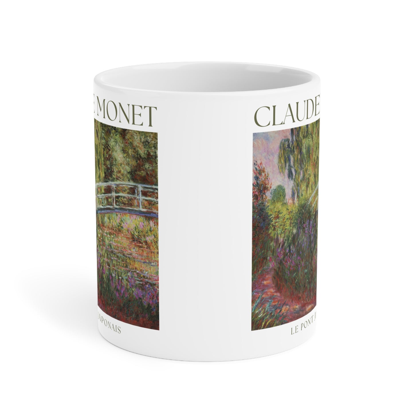 Claude Monet: "Le Pont Japonais" Ceramic Mug (11oz\15oz\20oz)