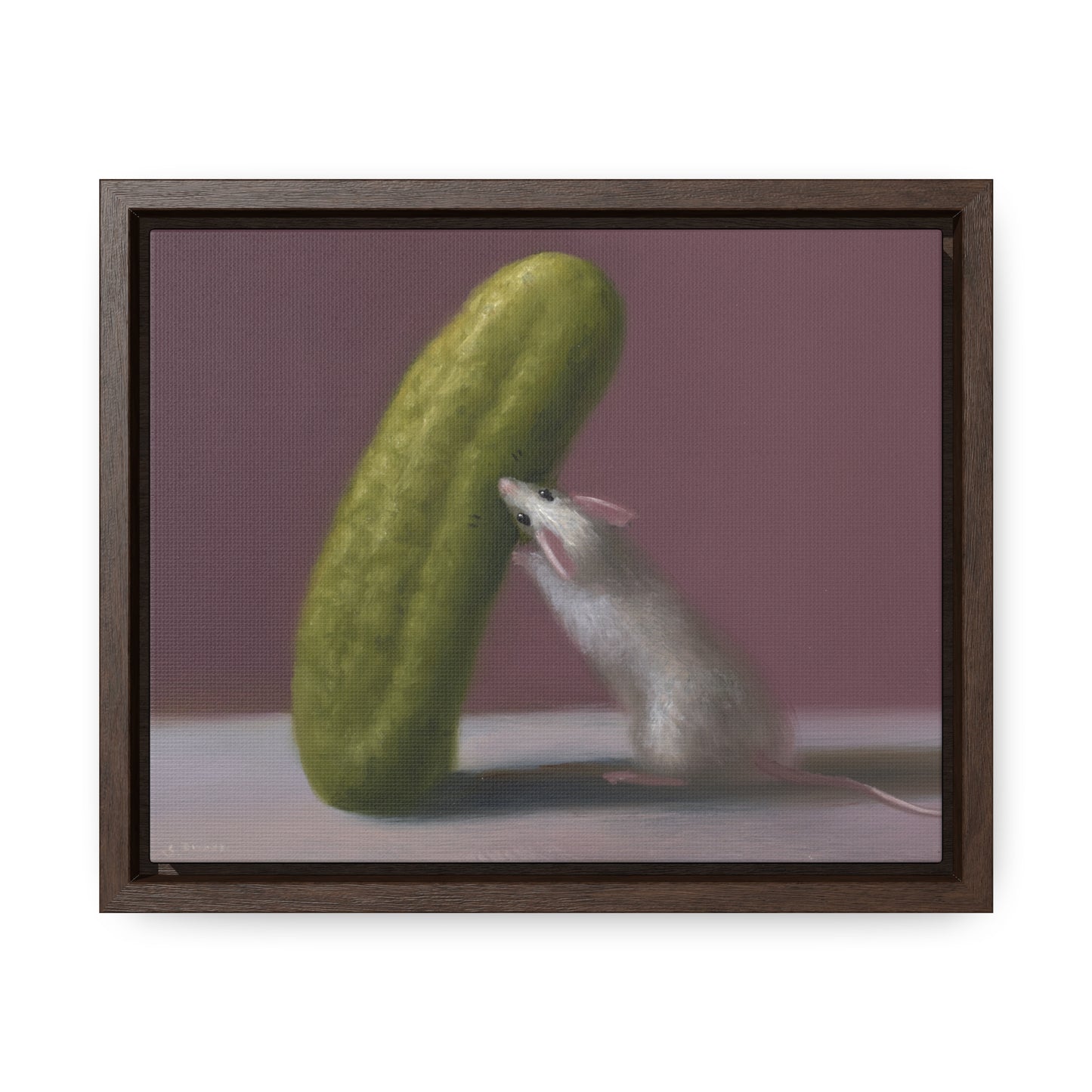 Stuart Dunkel: "Pickled" - Framed Canvas Reproduction