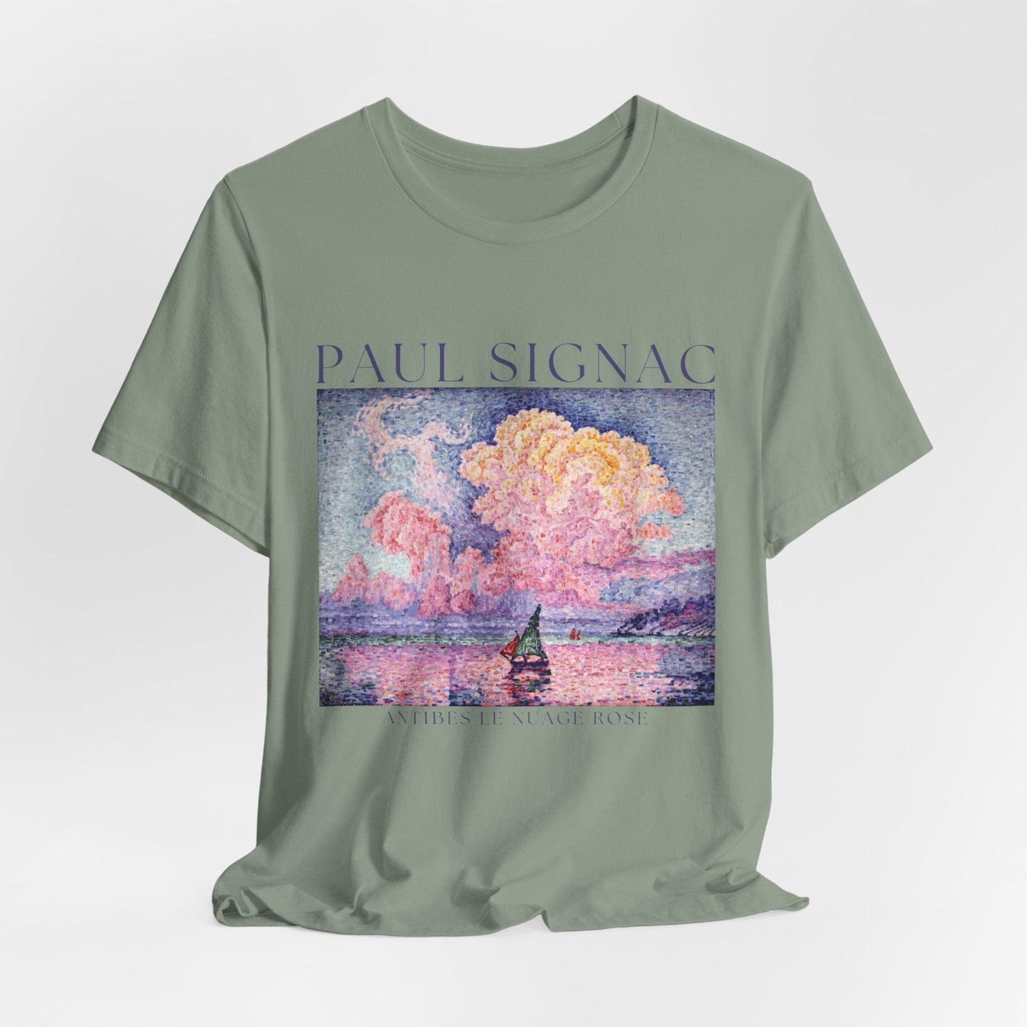 Paul Signac: "Antibes Le Nuage Rose" Graphic T