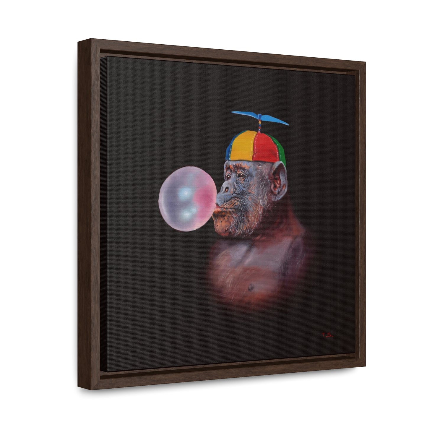 Tony South: "Inflate" - Framed Canvas Reproduction