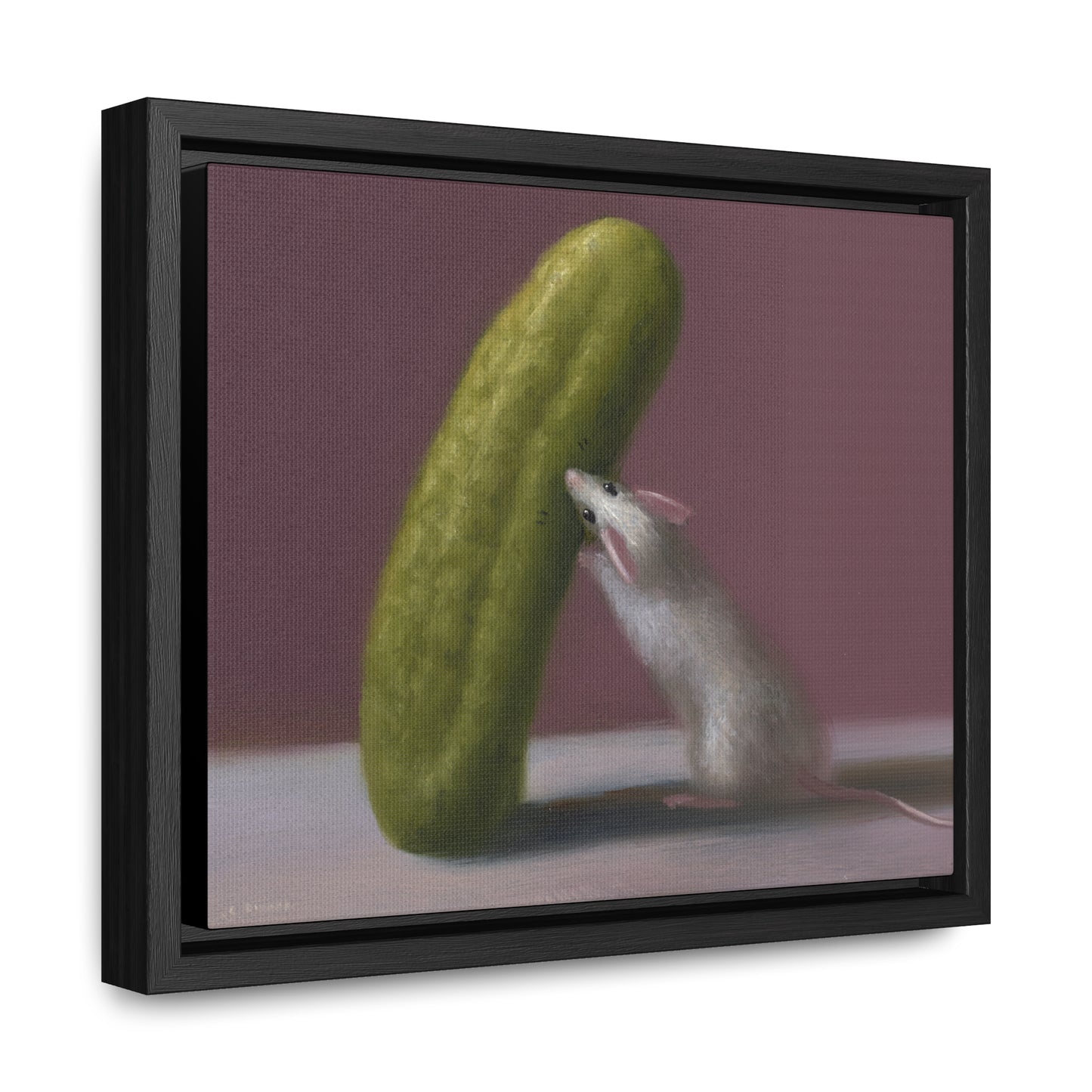 Stuart Dunkel: "Pickled" - Framed Canvas Reproduction