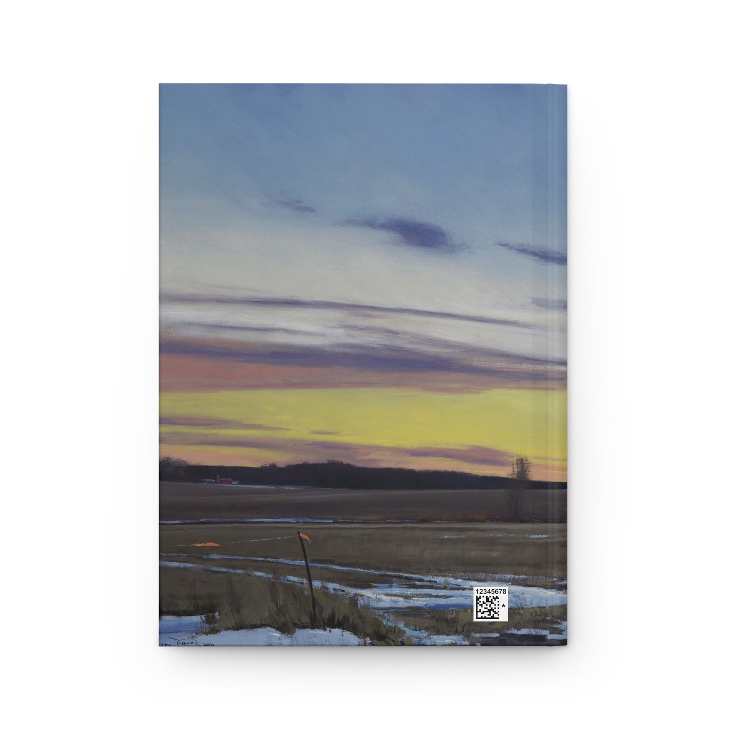 Copy of Ben Bauer: "St. Croix Valley Sunset" - Hardcover Journal Matte