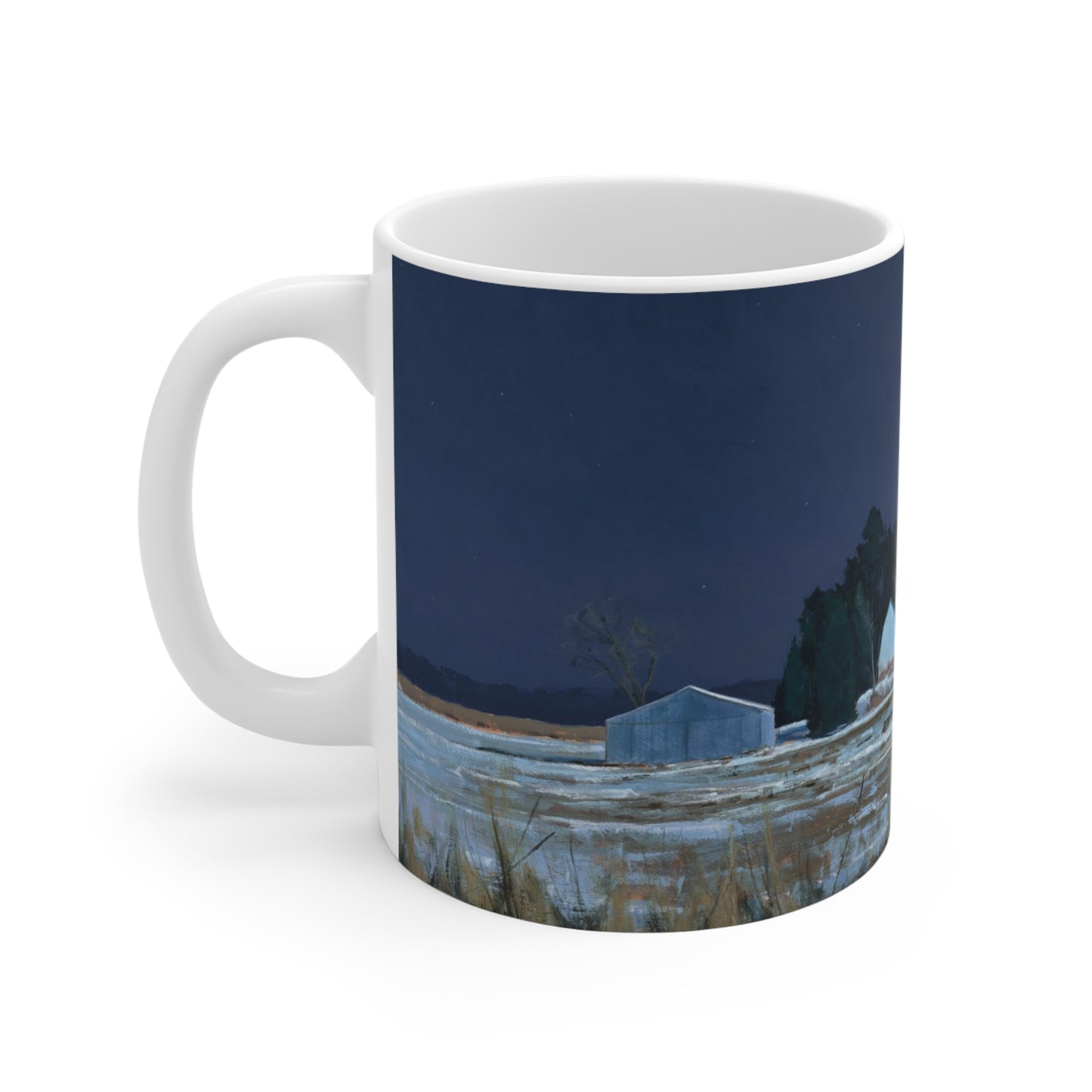 Ben Bauer: "Midnight at 20 Below" Ceramic Mug (11oz, 15oz, 20oz)