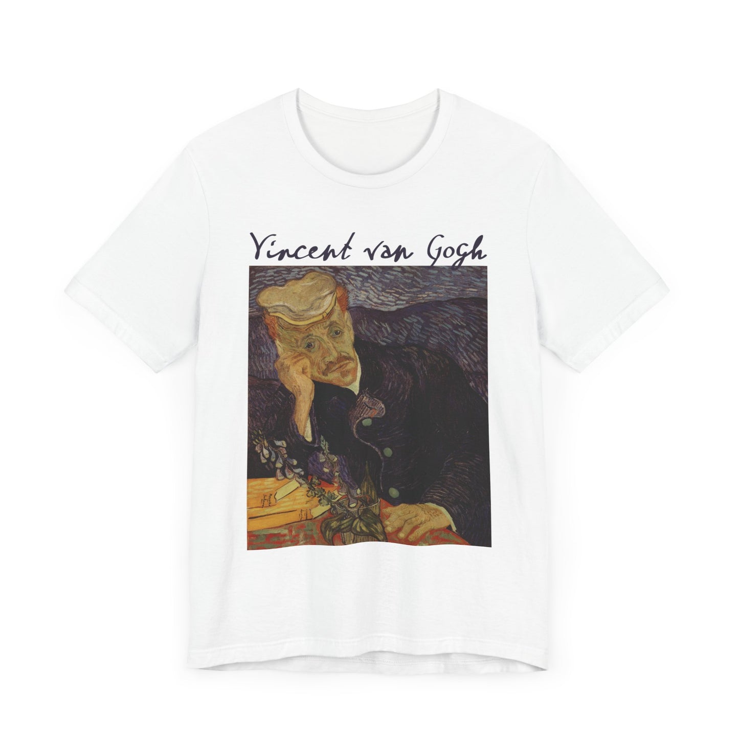 Vincent Van Gogh: "Portrait of Dr. Gachet 2" Graphic T