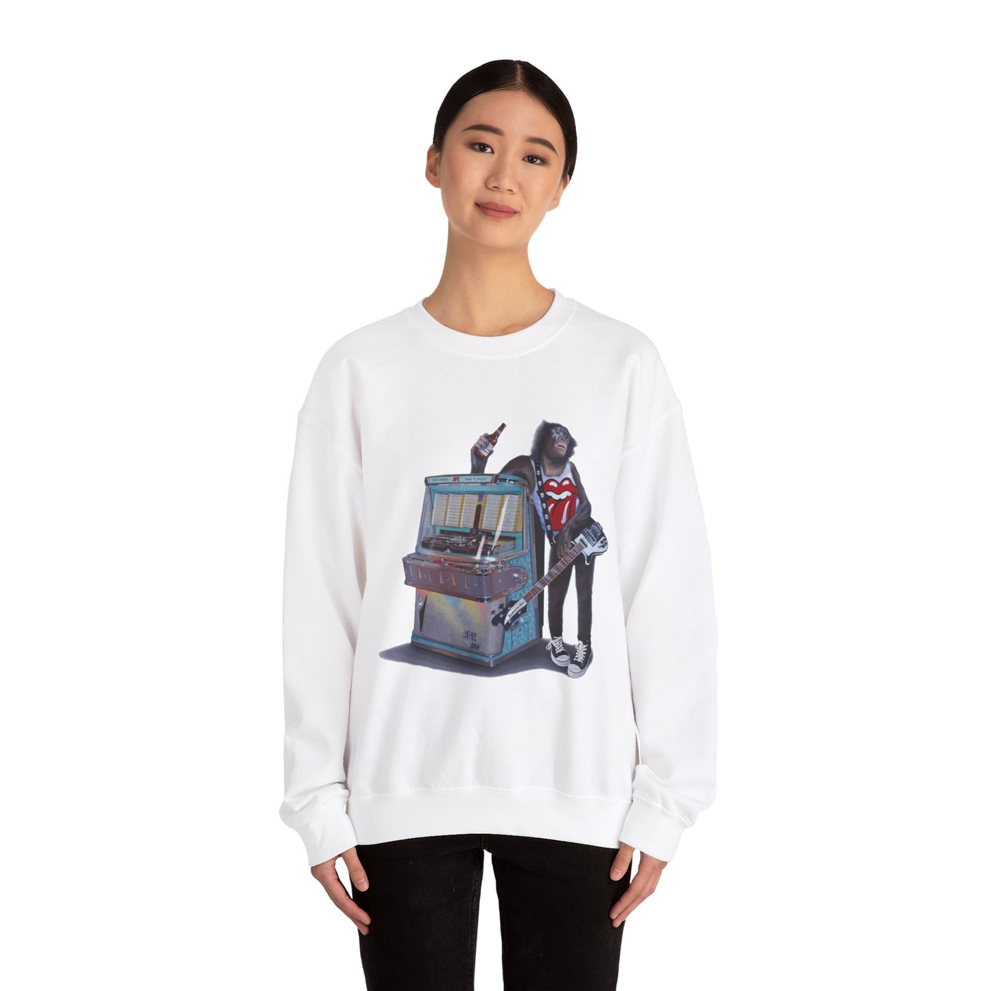 Tony South: "Jukebox Hero" Crewneck Sweatshirt