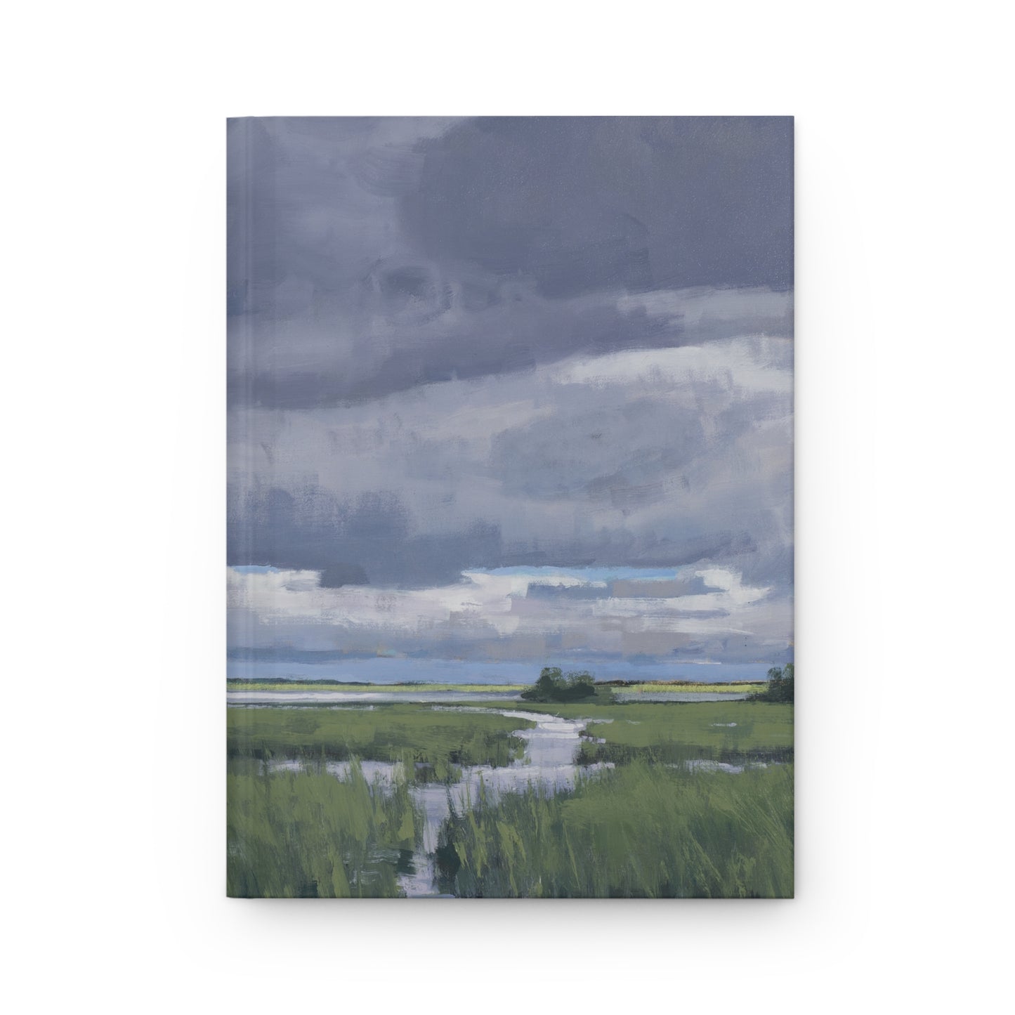 Ben Bauer: "May Storm over Glacial Lake, MN" - Hardcover Journal Matte