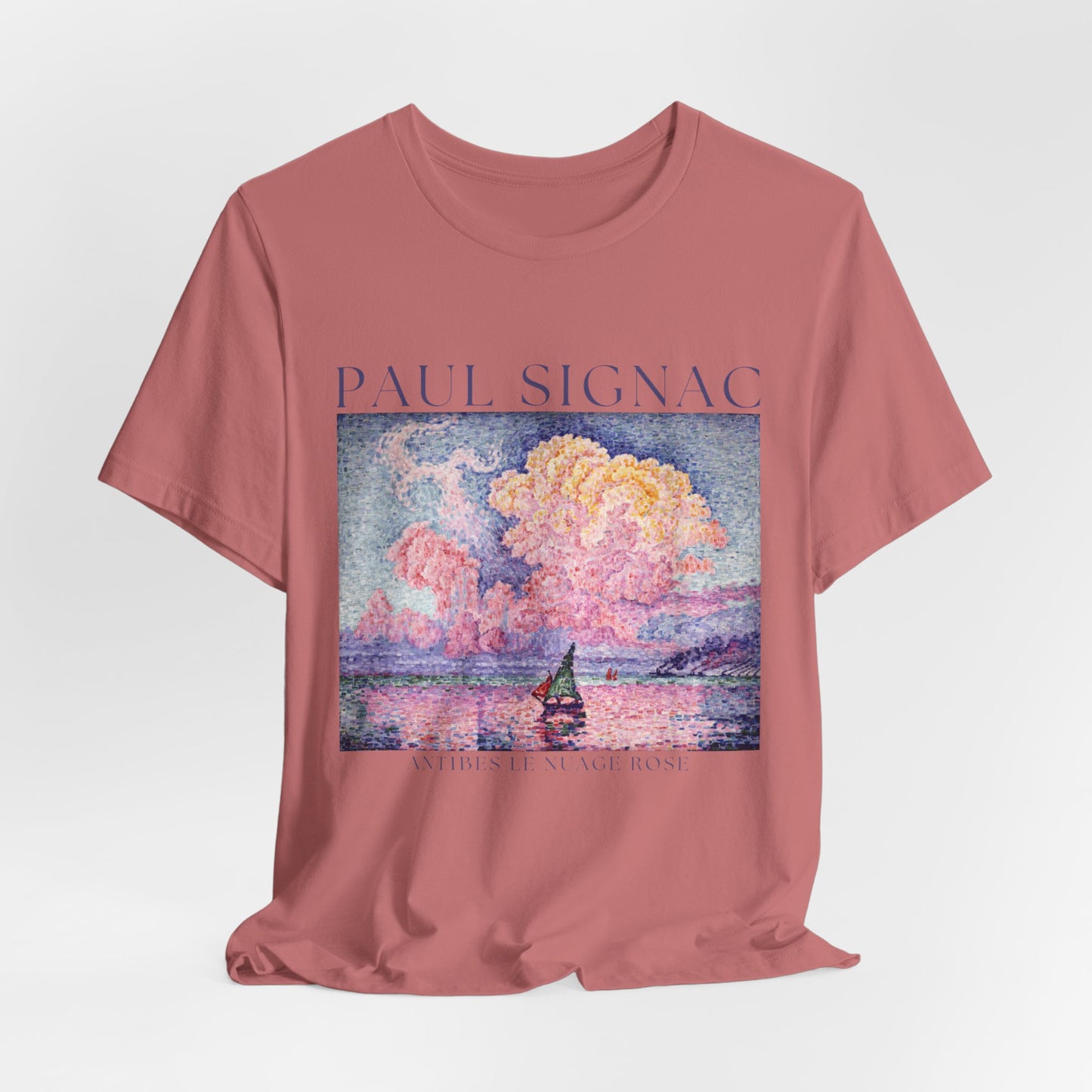 Paul Signac: "Antibes Le Nuage Rose" Graphic T