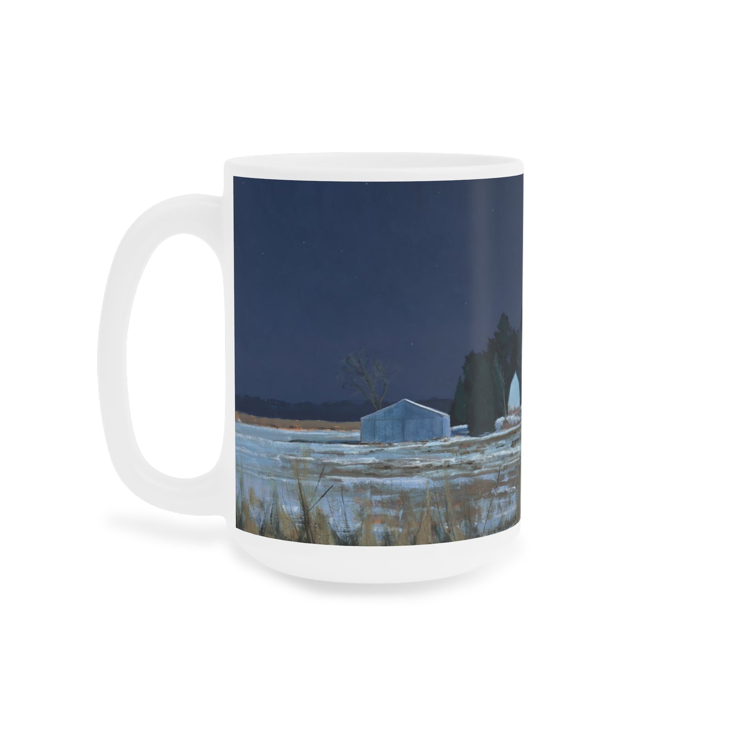 Ben Bauer: "Midnight at 20 Below" Ceramic Mug (11oz, 15oz, 20oz)