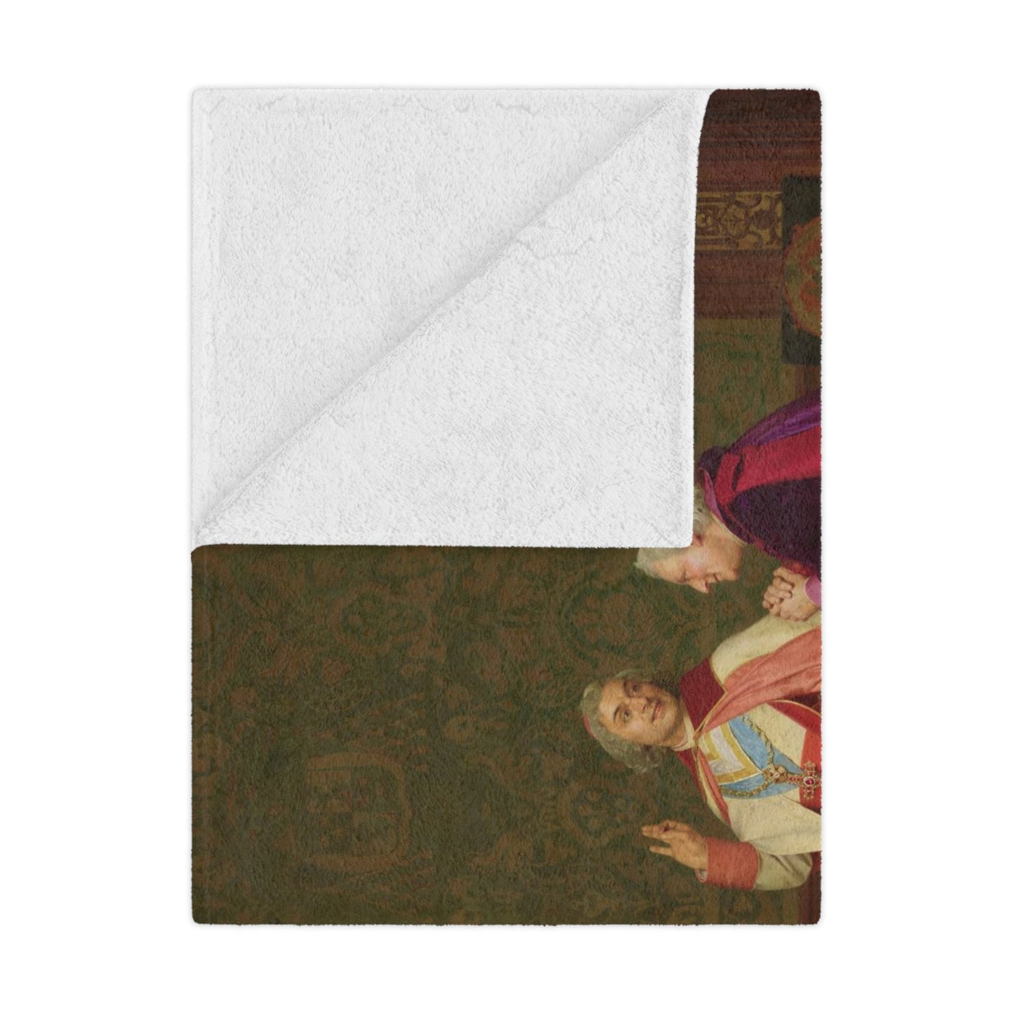 Jehan-Georges Vibert: "Peint par lui meme" - Microfiber Blanket